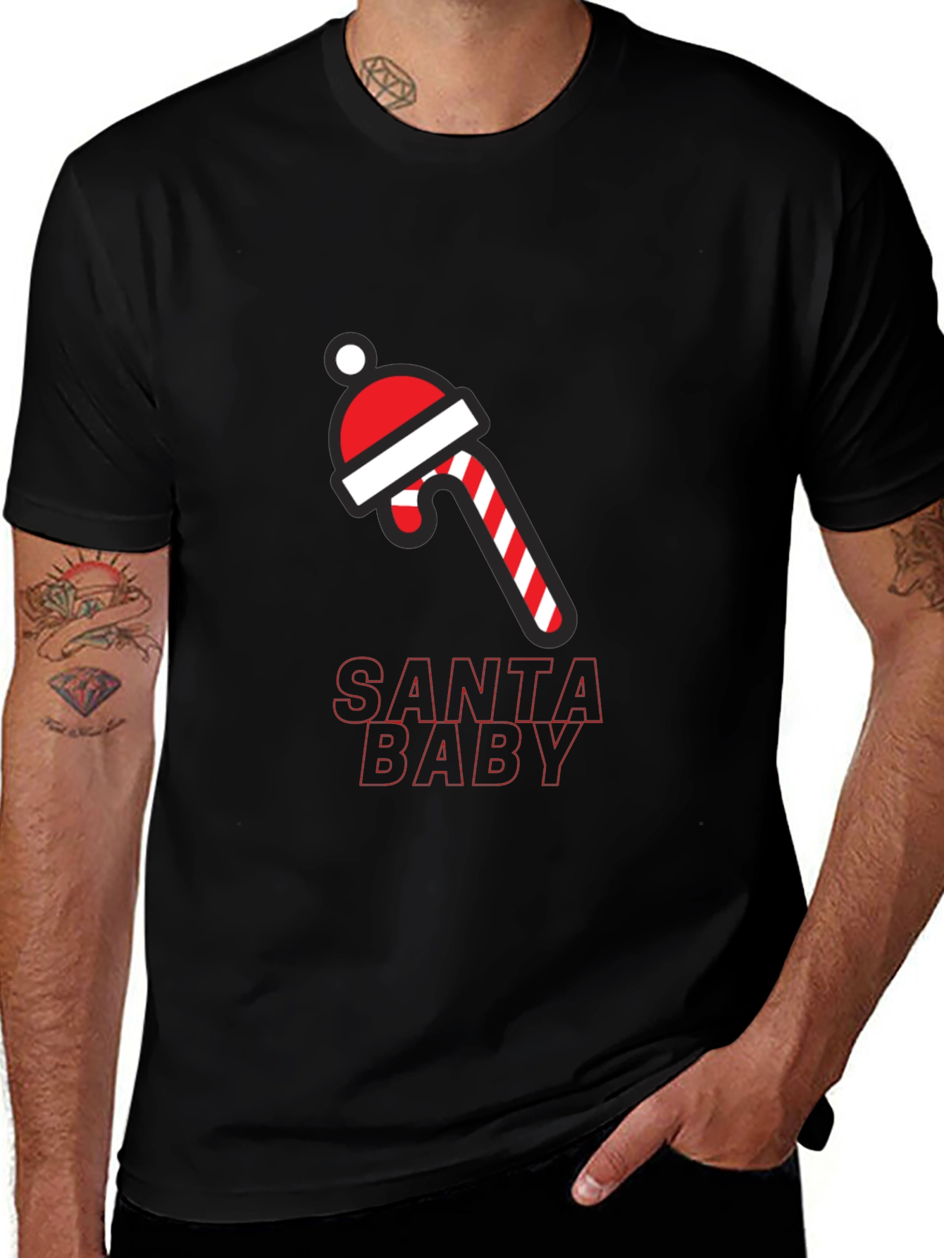 Variant 11 of Santa Baby Holiday Graphic T-Shirt