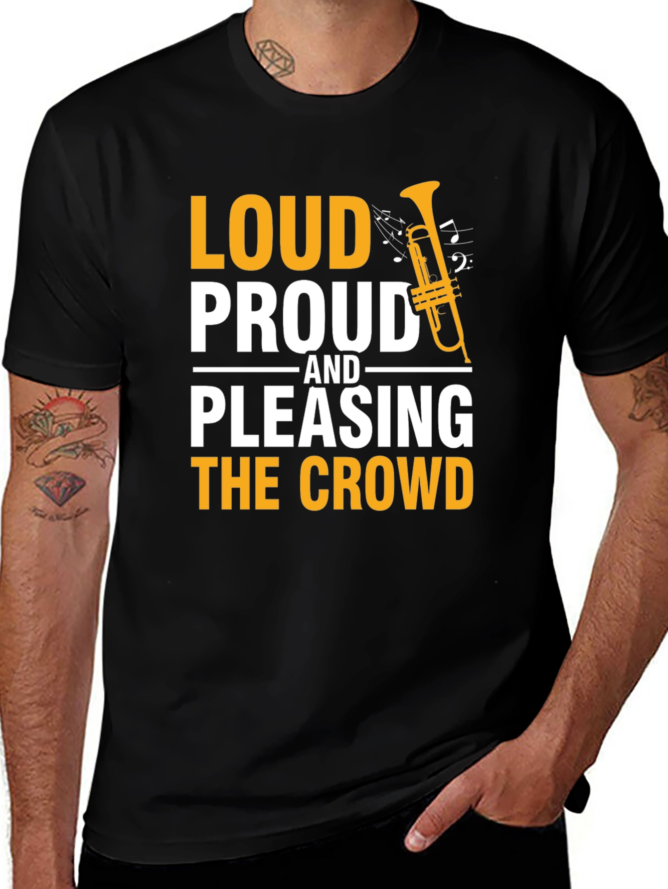 Variant 24 of Loud Proud Trumpet Player T-Shirt