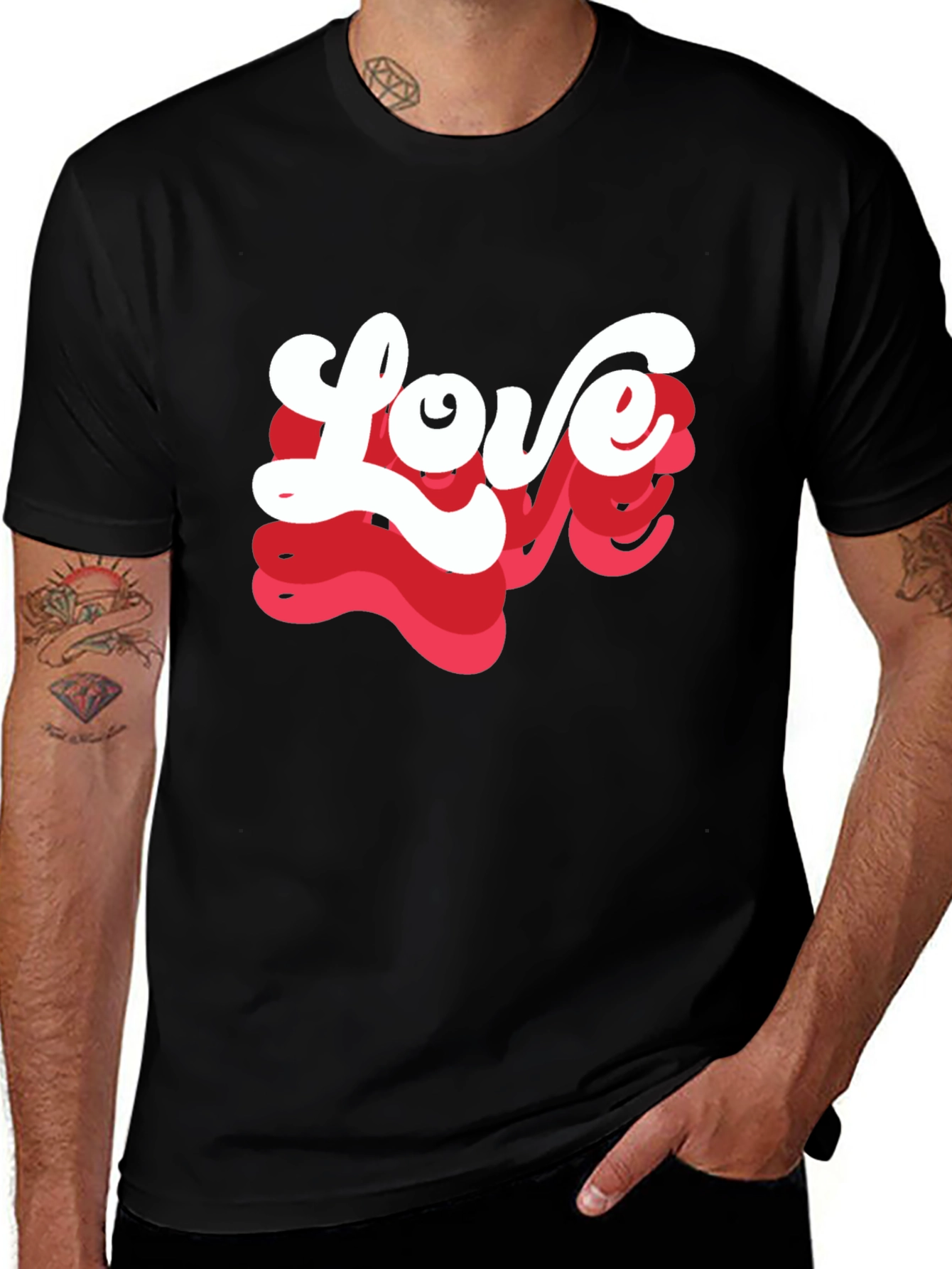 Variant 20 of Love Graphic T-Shirt - Stylish and Trendy