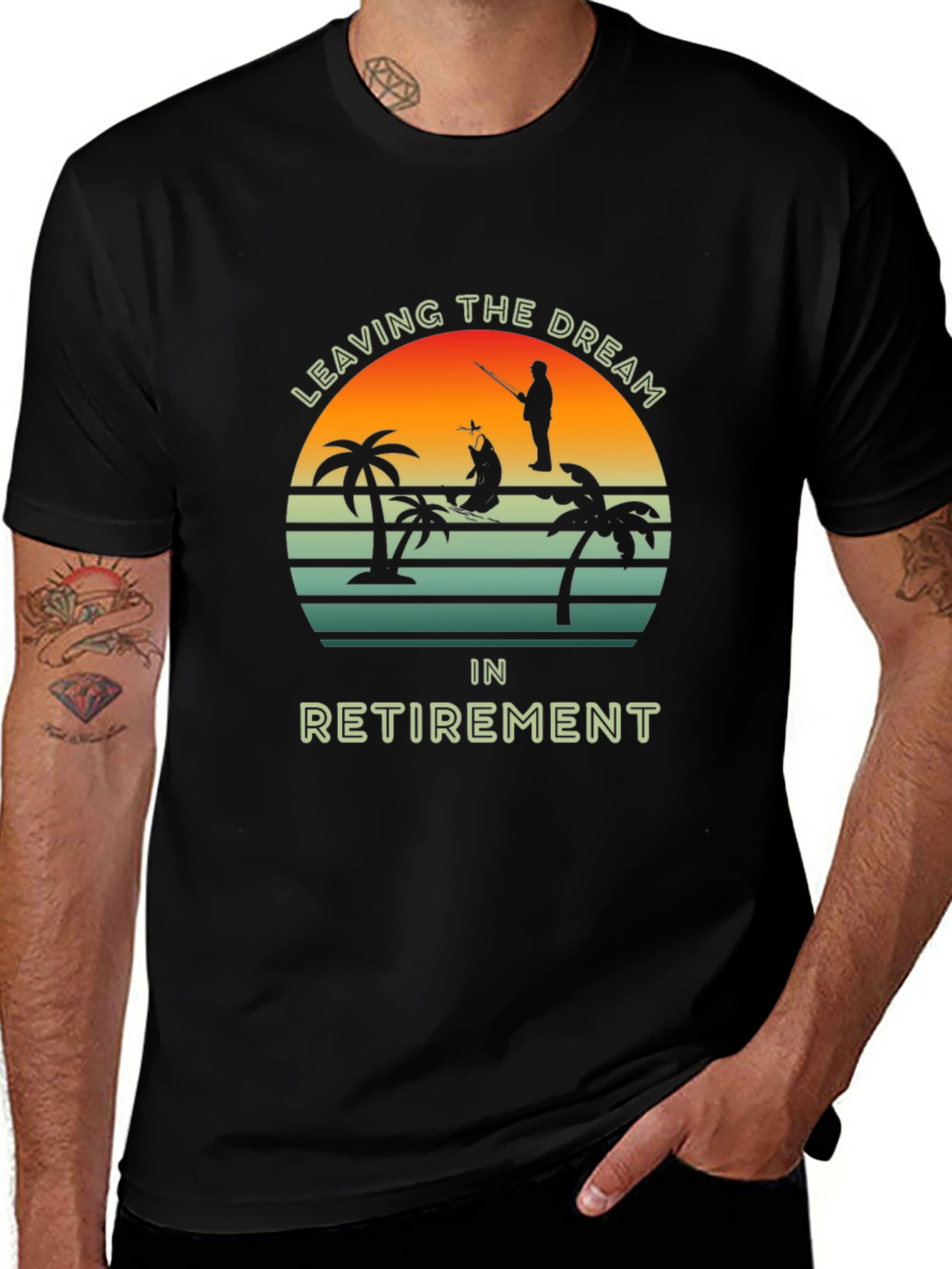 Variant 12 of Leaving The Dream In Retirement T-Shirt
