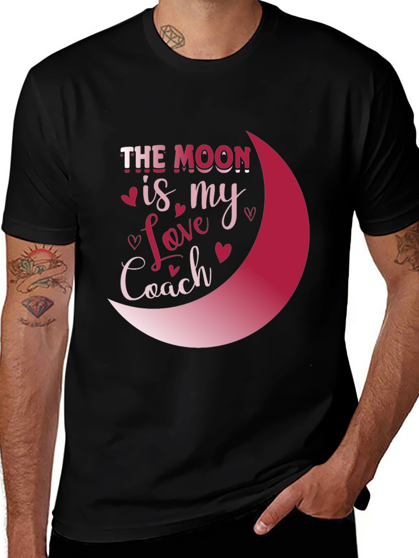 Variant 4 of The Moon is My Love Coach Graphic Tee