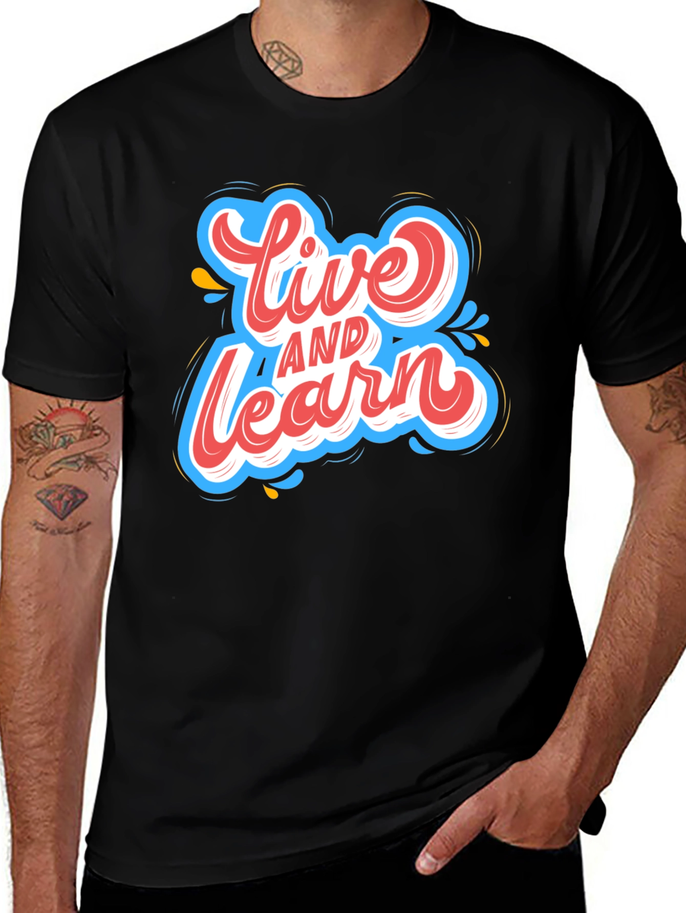 Variant 26 of Live and Learn Graphic Tee
