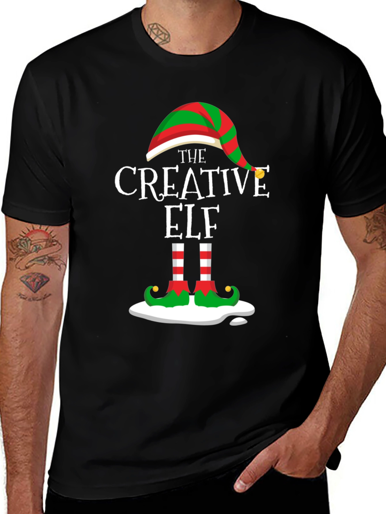 Creative Elf Graphic Tee