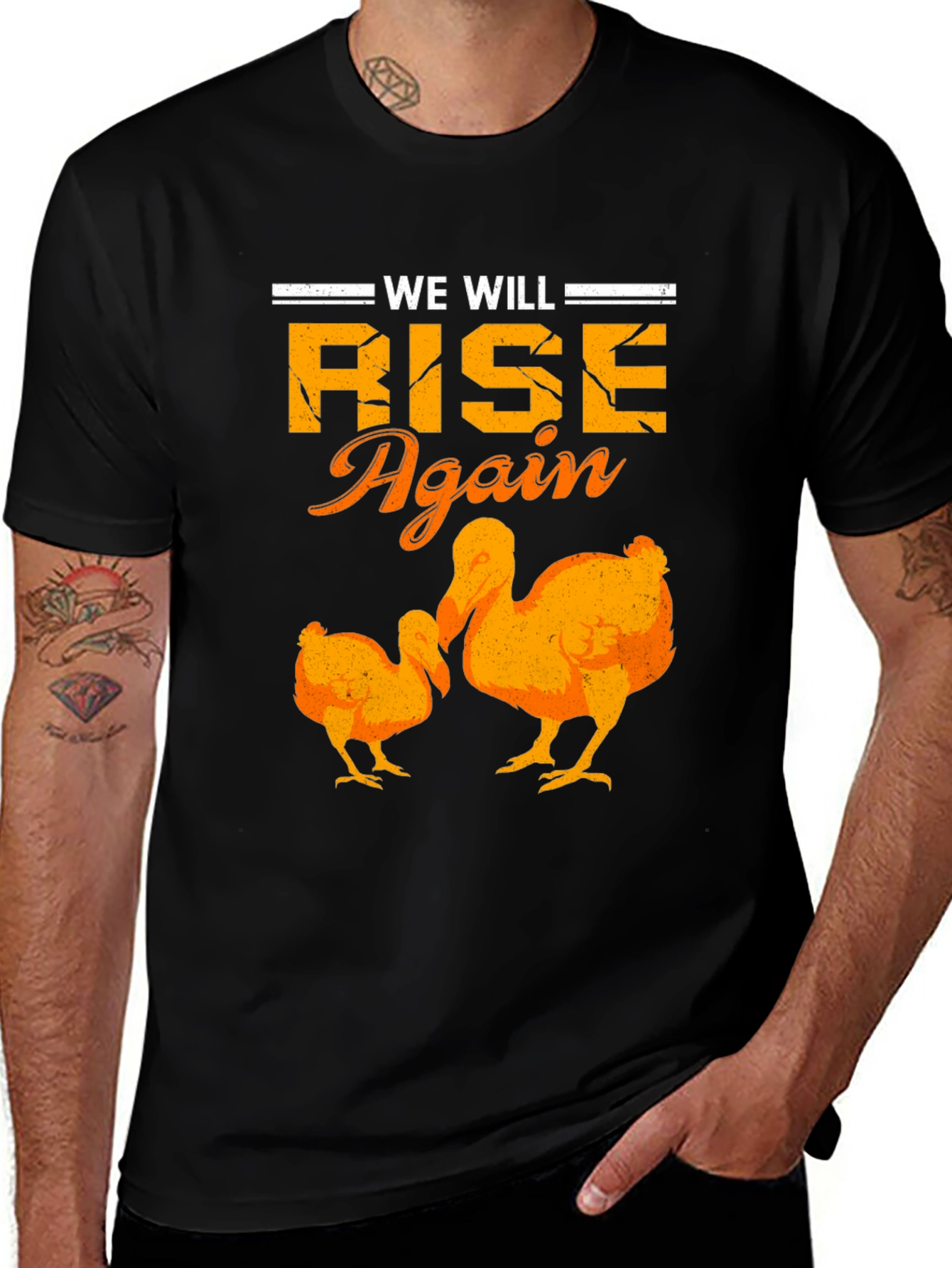 Variant 9 of We Will Rise Again Dodo Bird Graphic T-Shirt