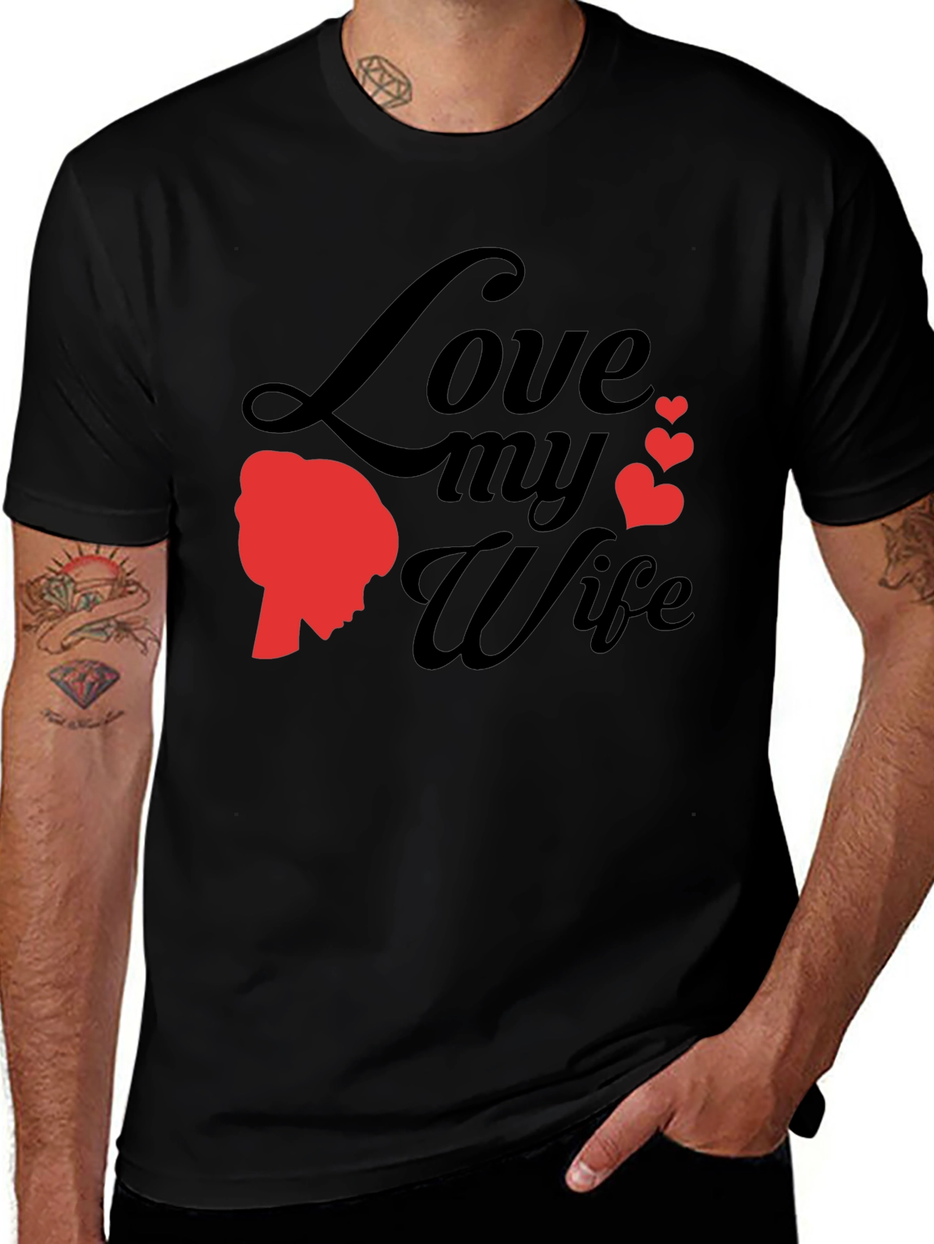 Variant 8 of Love My Wife T-Shirt - Anniversary Gift
