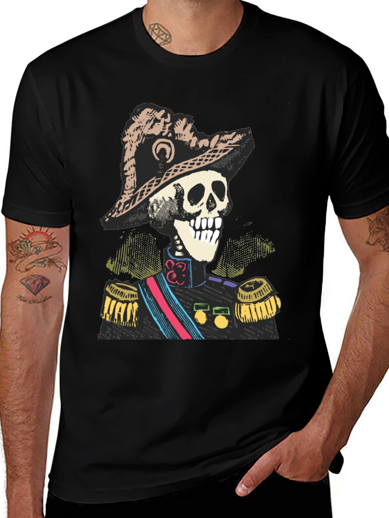 Variant 10 of Skeleton General T-Shirt - Unique Design