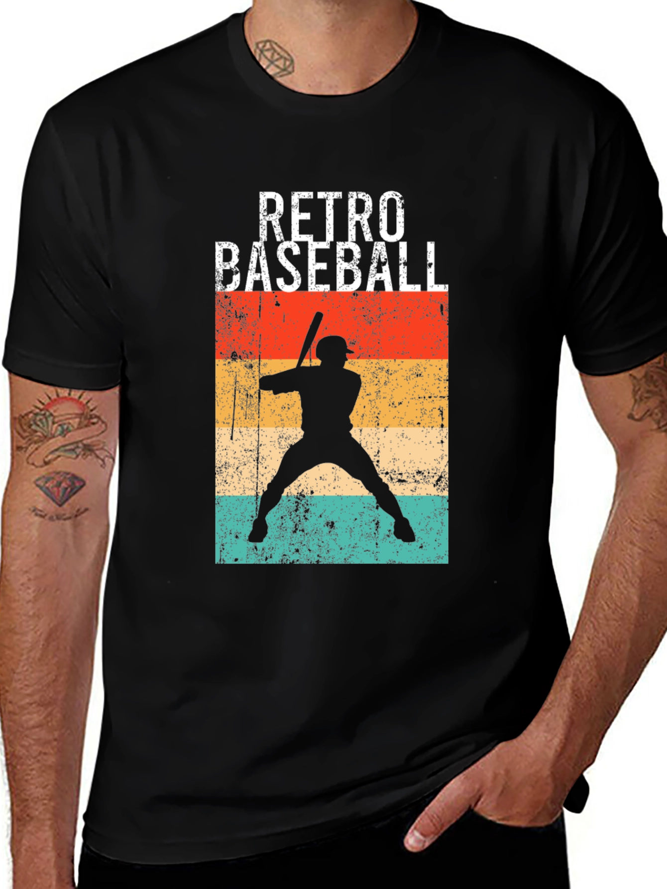 Variant 19 of Retro Baseball Graphic Tee - Vintage Style Shirt