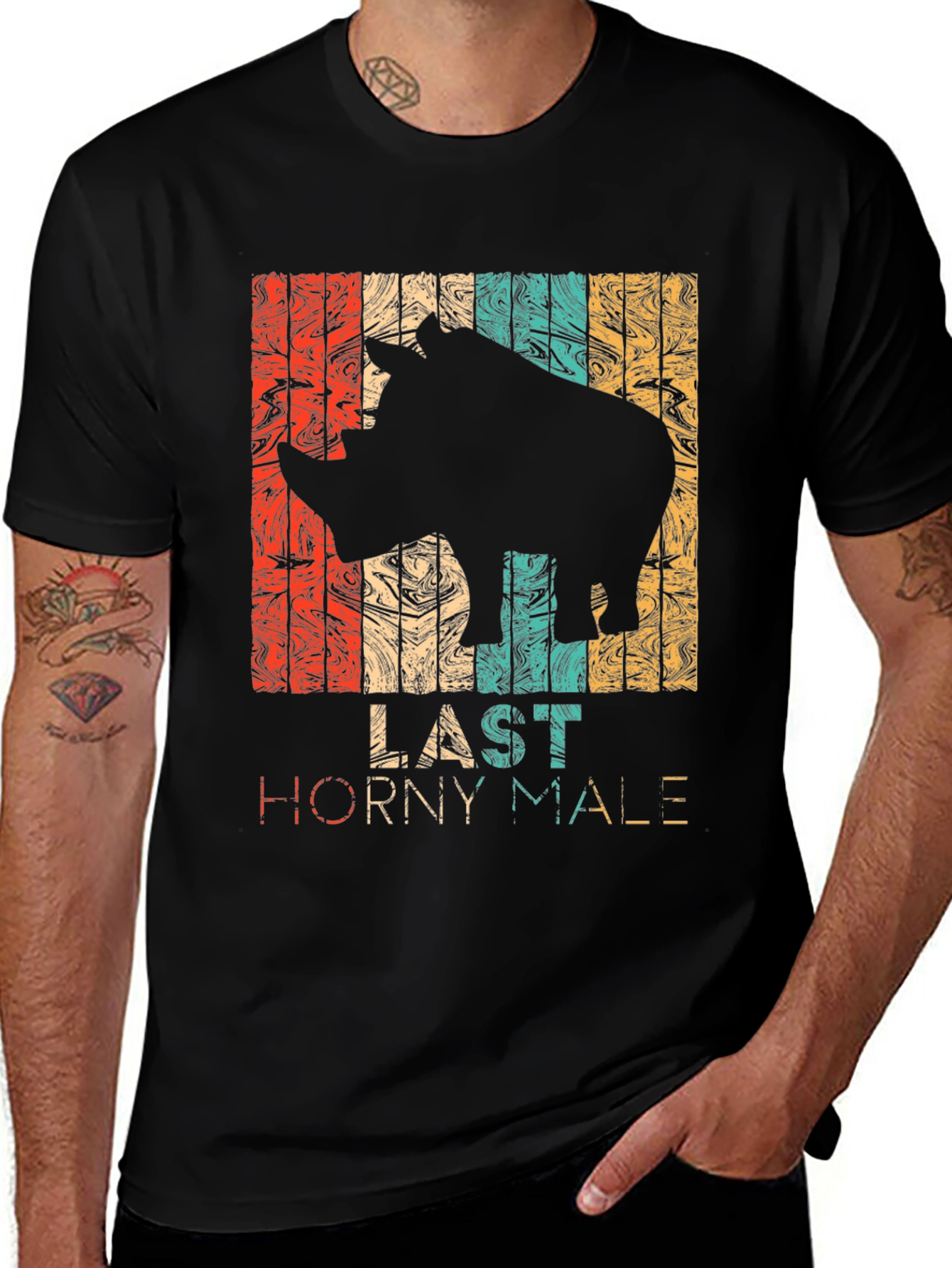Variant 8 of Last Horny Male T-Shirt