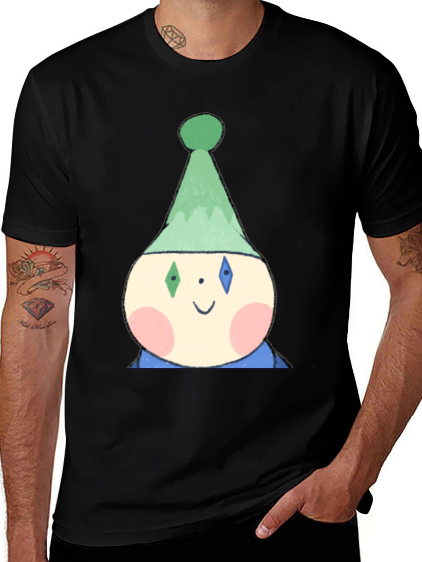 Variant 10 of Whimsical Clown Graphic T-Shirt