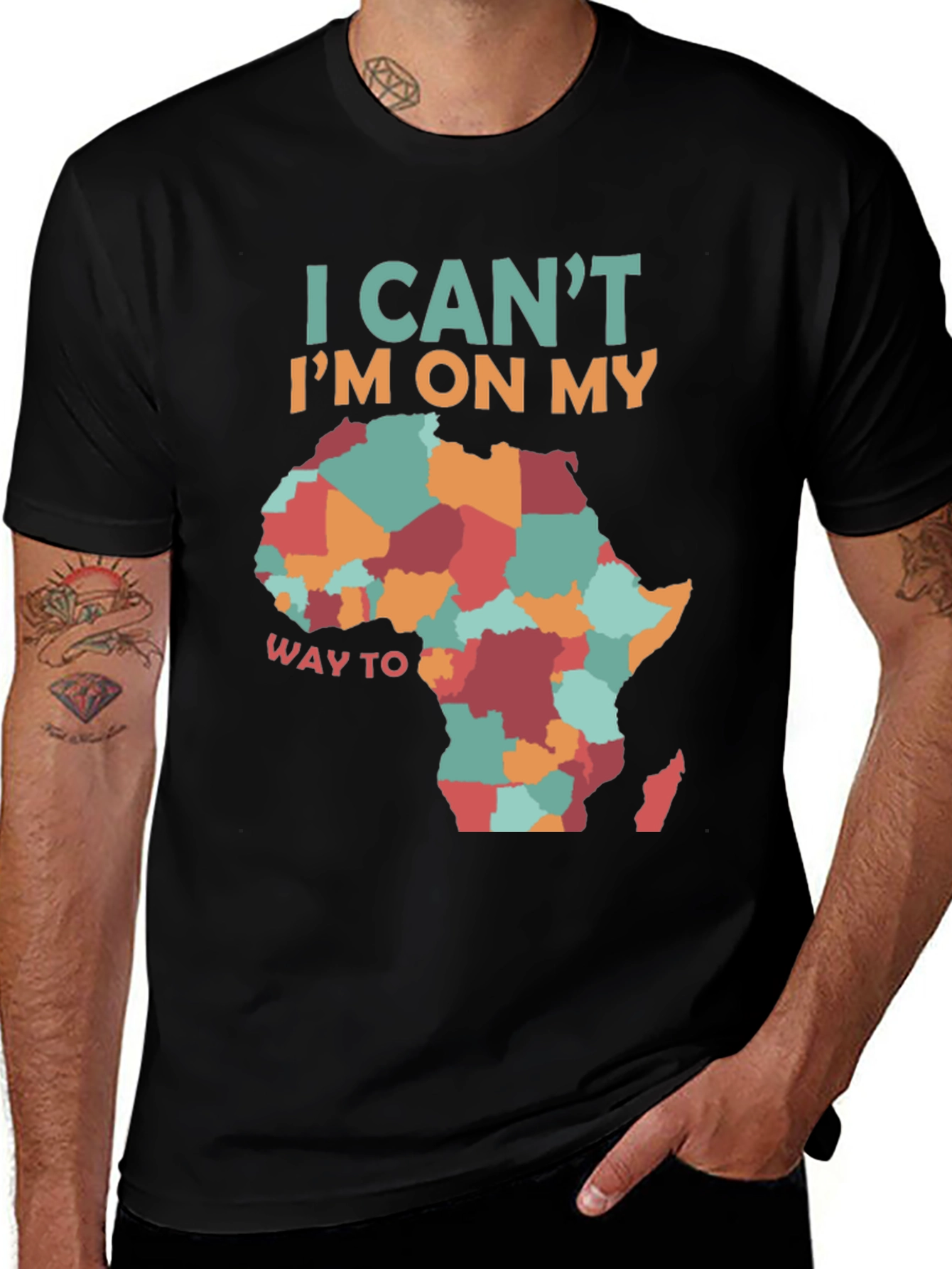 Variant 23 of Africa Bound T-Shirt