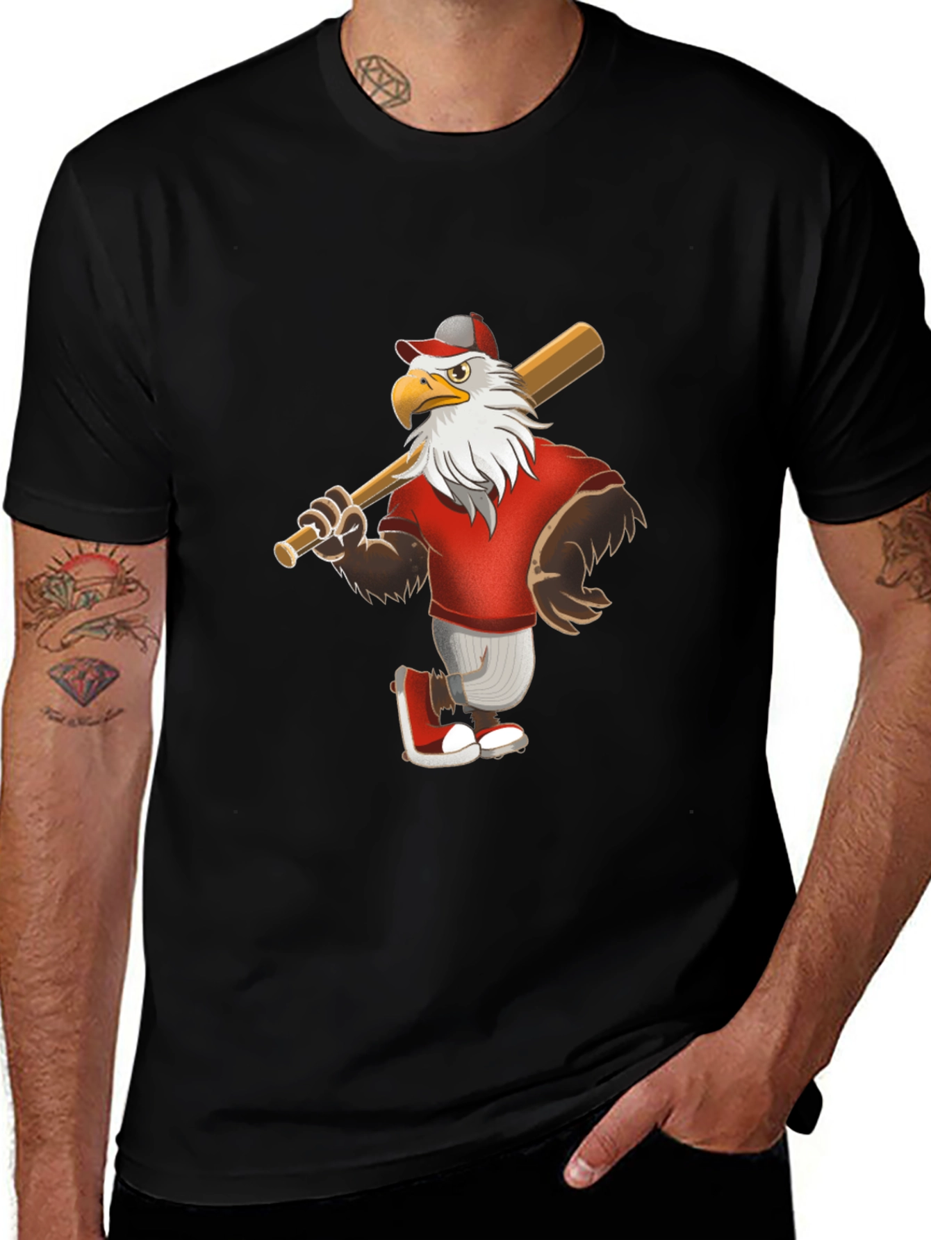Variant 16 of Eagle Baseball T-Shirt