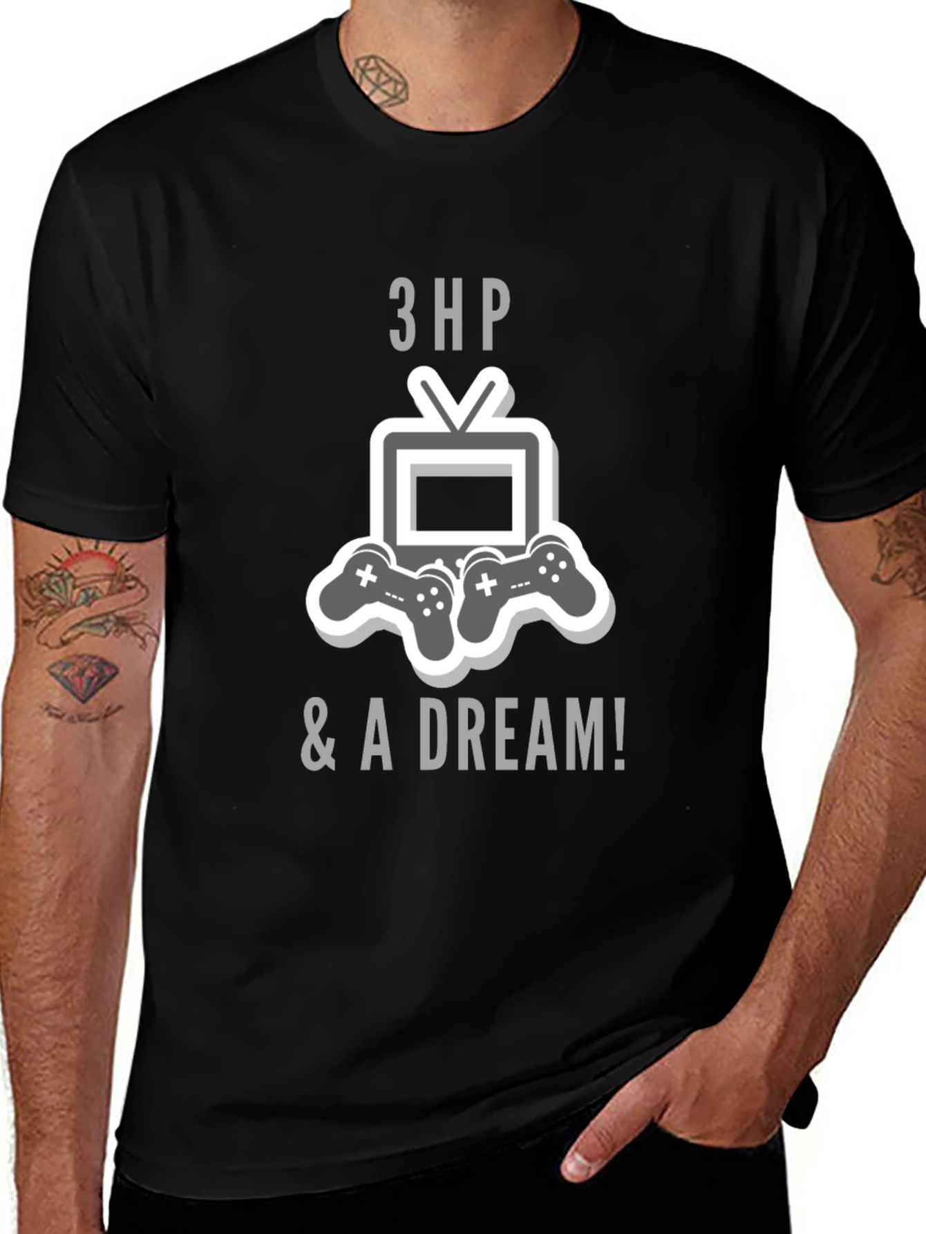 Variant 25 of 3 HP & A Dream Gamer T-Shirt