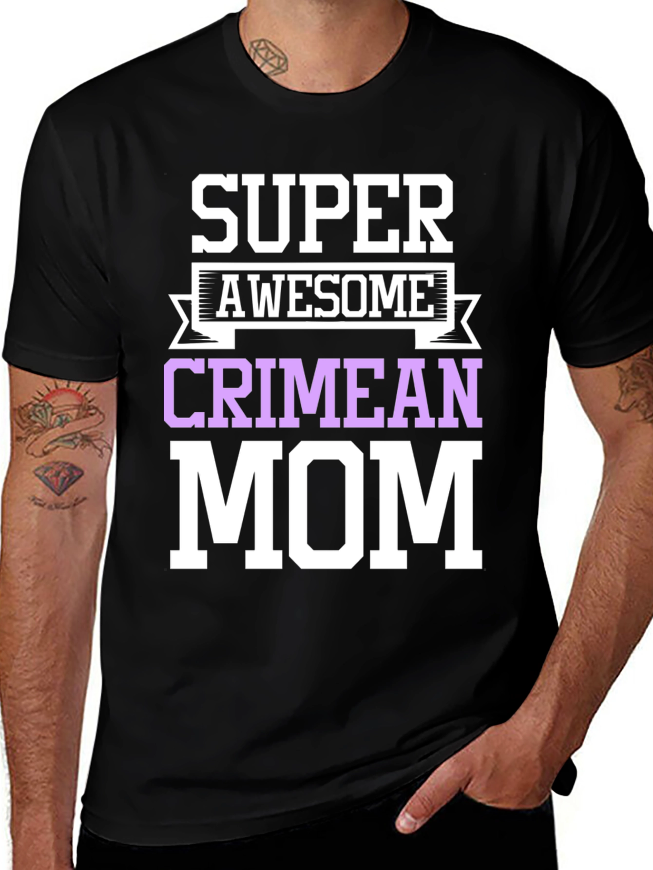 Super Awesome Crimean Mom T-Shirt