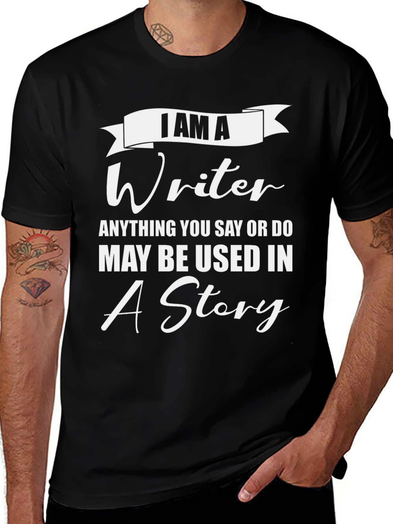 Variant 15 of I Am A Writer Novelty T-Shirt