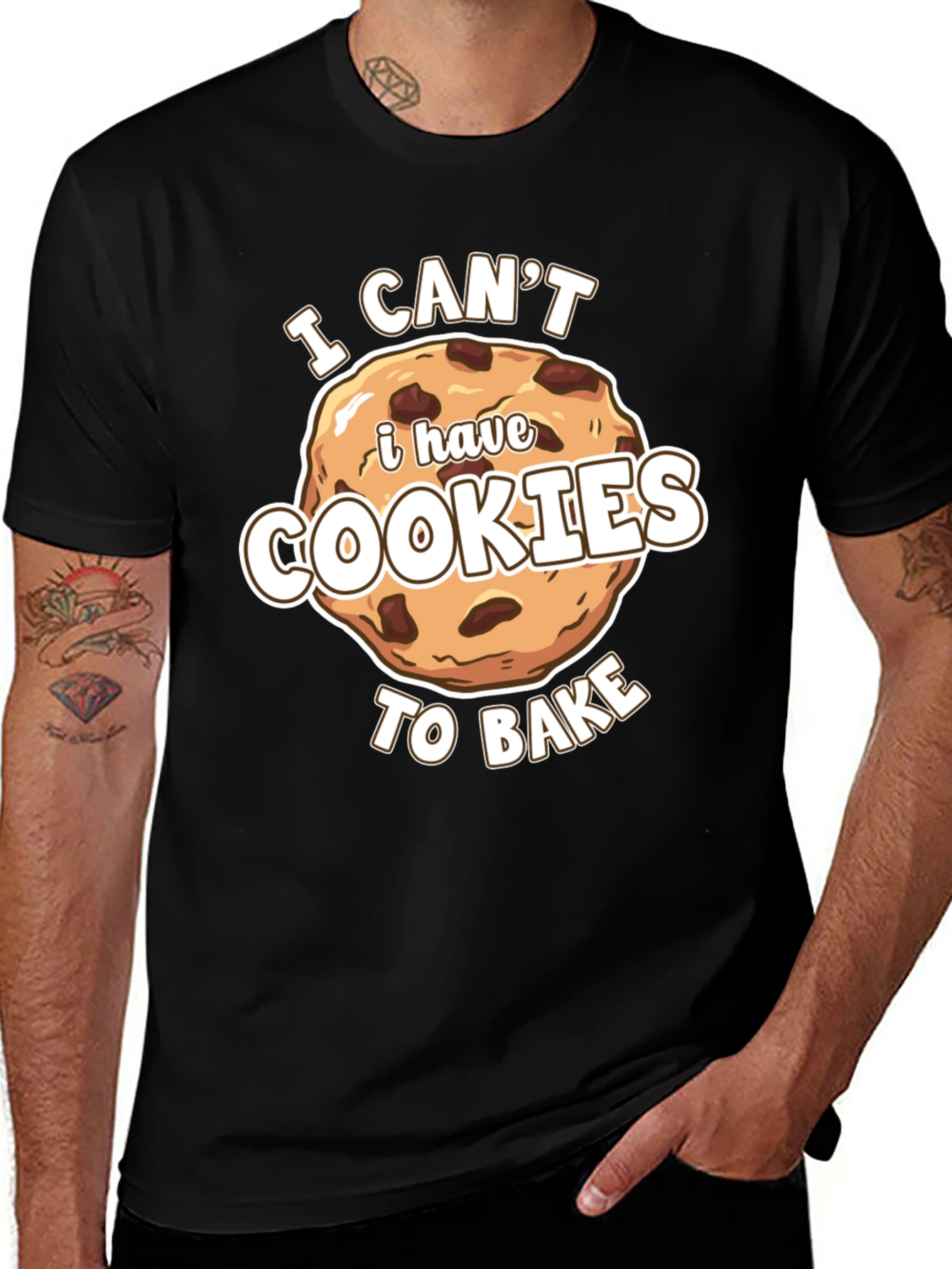 Variant 26 of Funny Cookie Baking T-Shirt