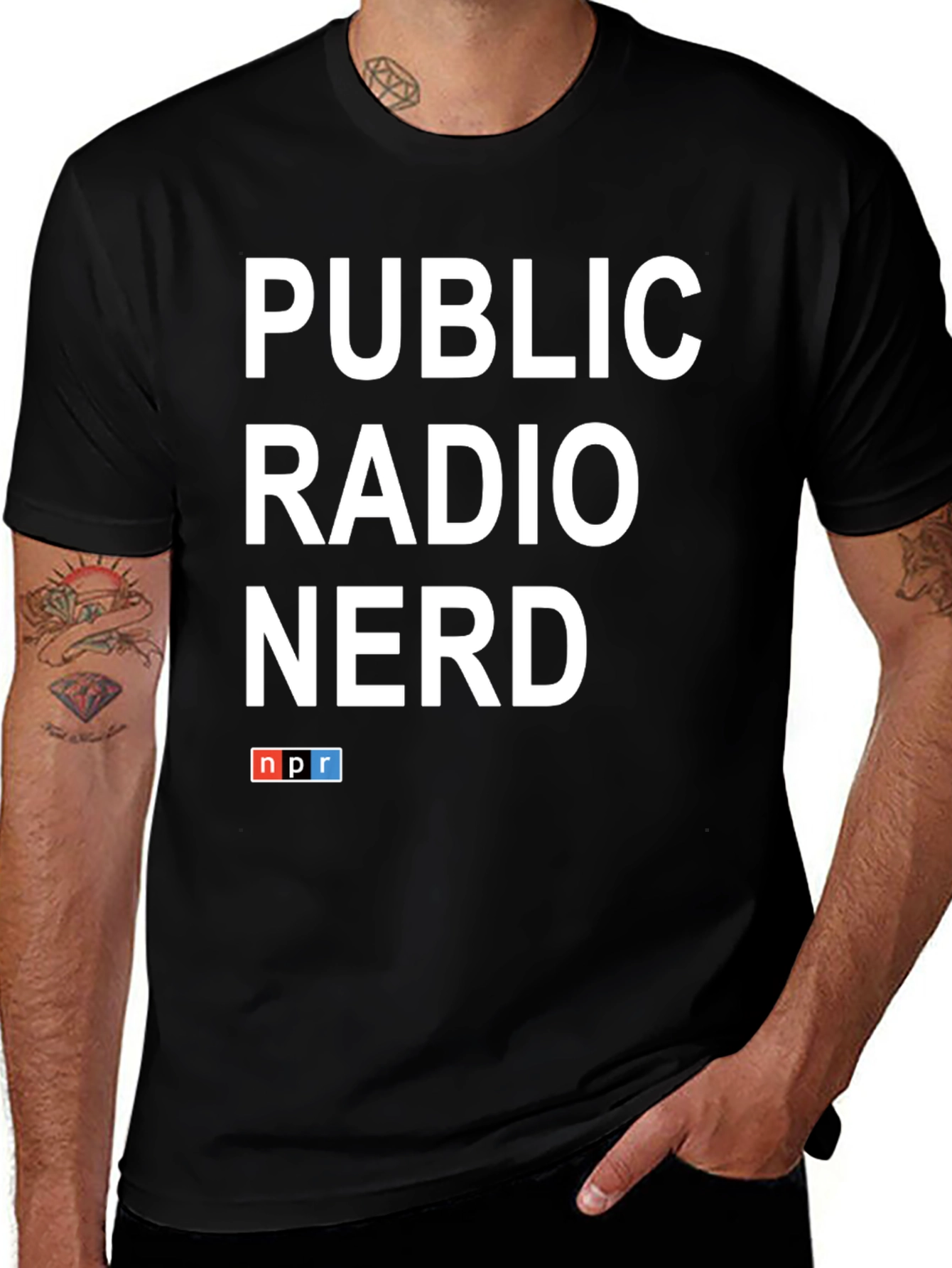 Variant 10 of Public Radio Nerd T-Shirt