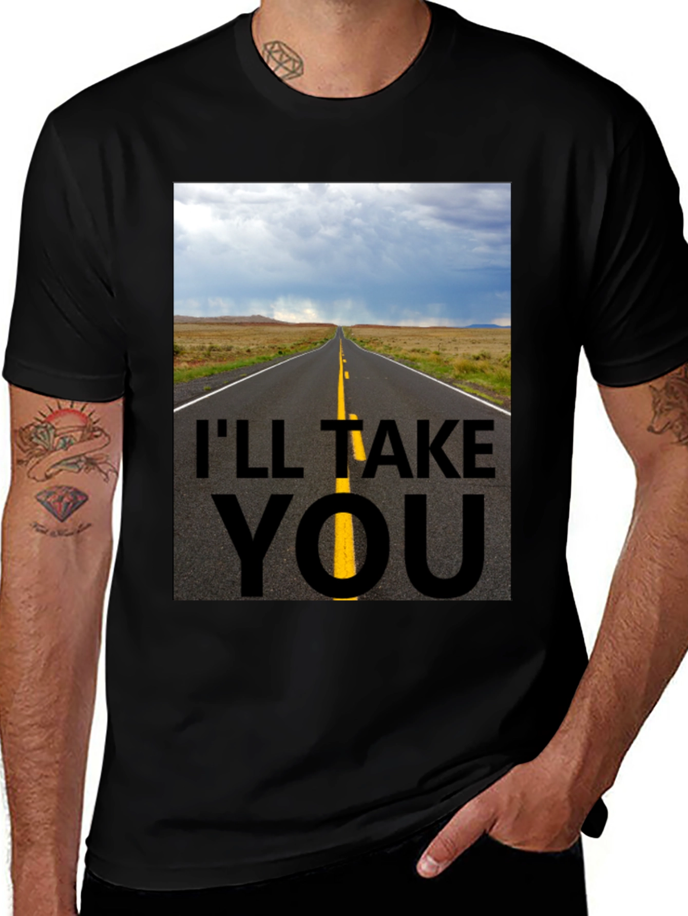 Variant 23 of Road Trip T-Shirt - I'll Take You Adventure Tee
