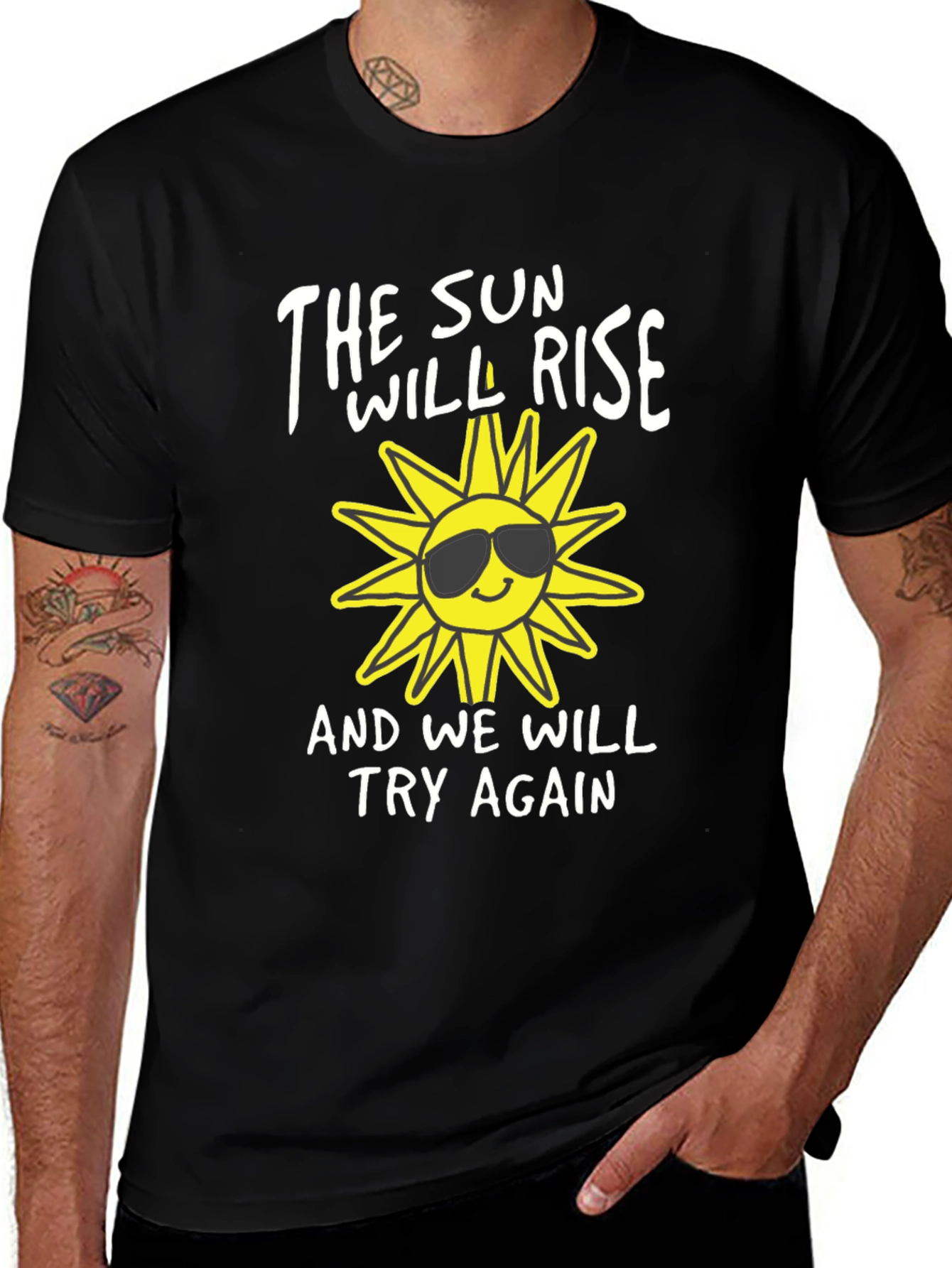 Variant 8 of The Sun Will Rise T-Shirt