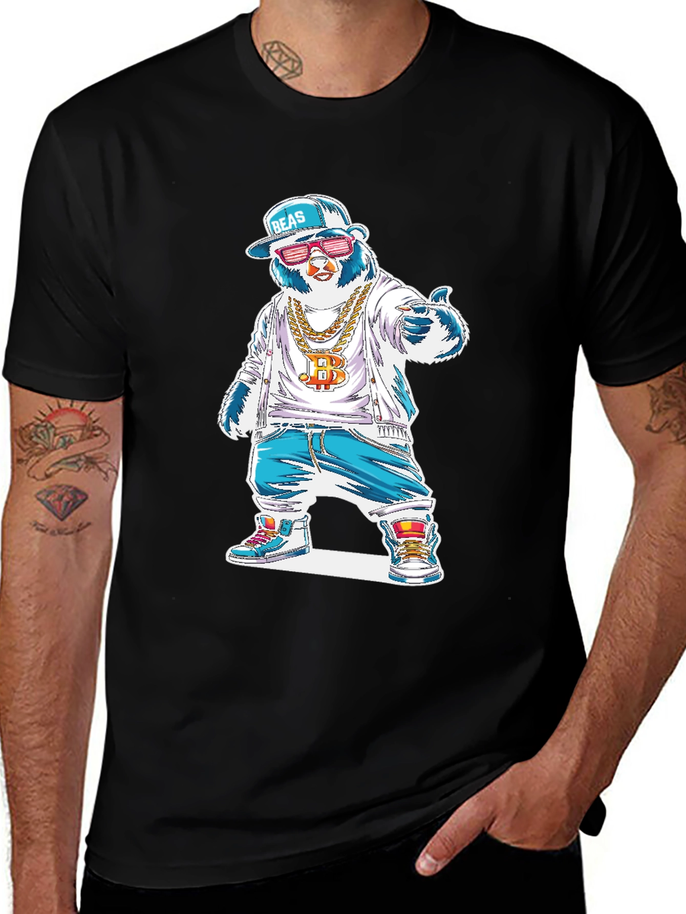 Cool Bear T-Shirt - Streetwear Style