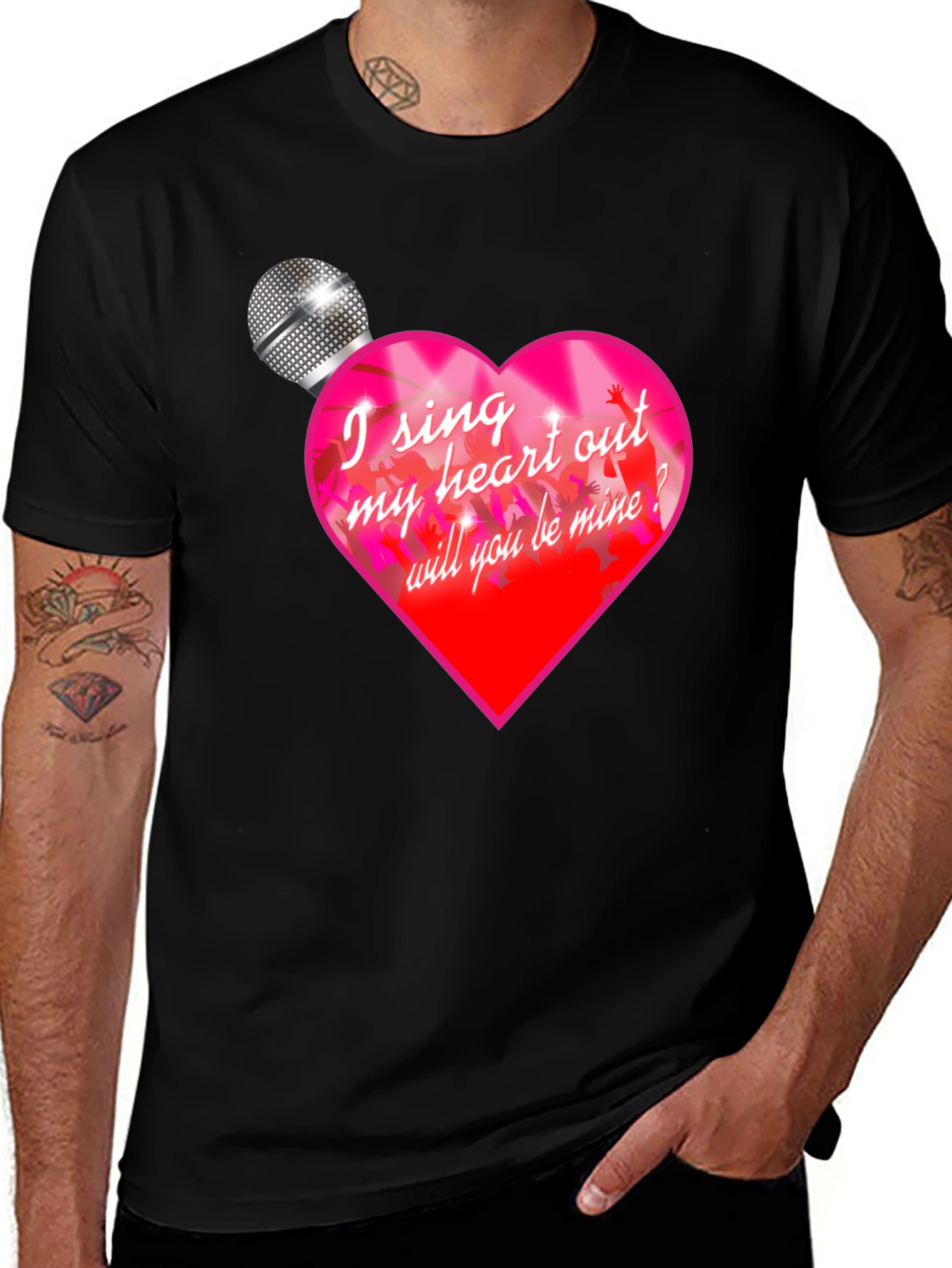 Variant 3 of I Sing My Heart Out T-Shirt