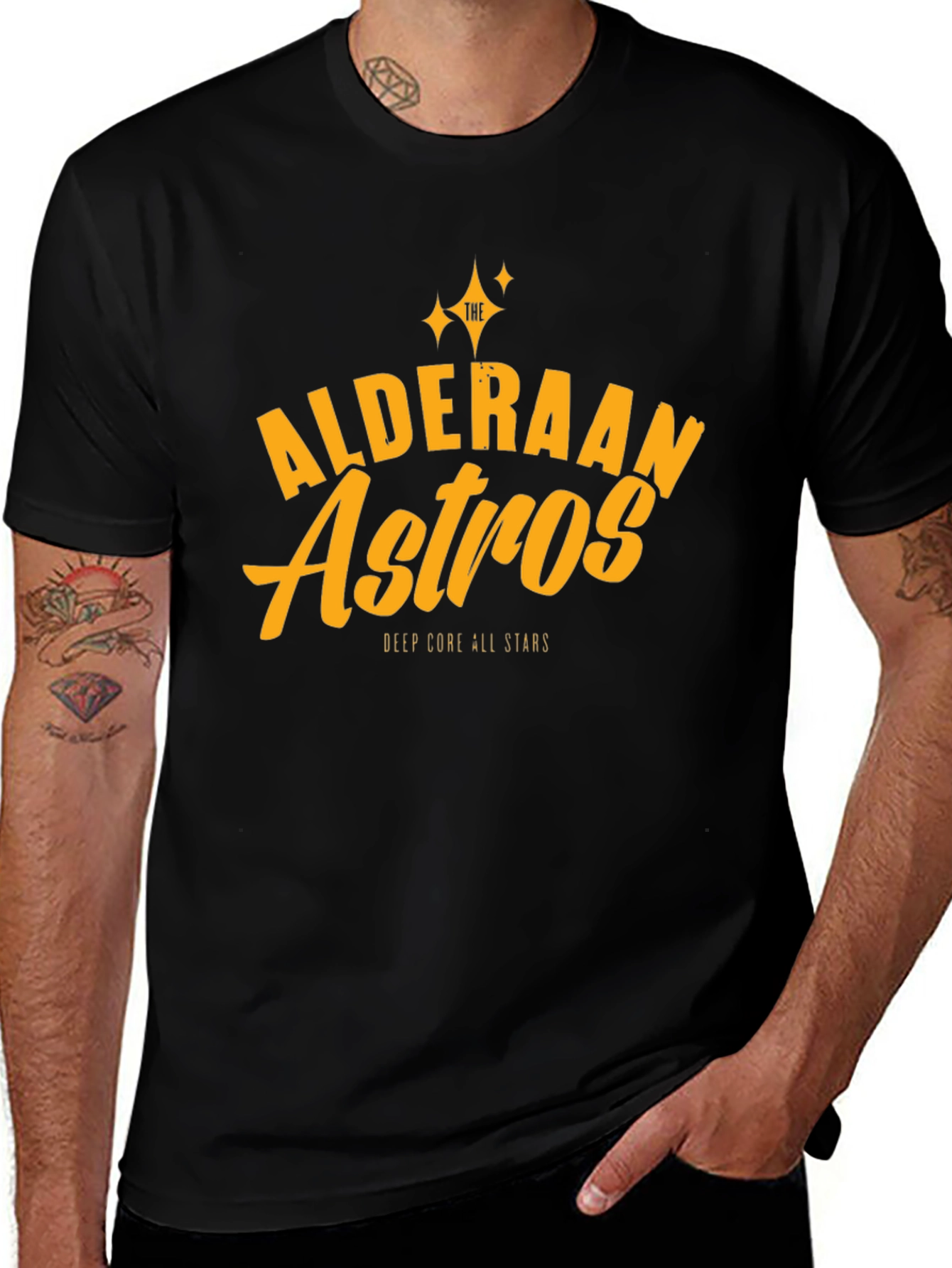 Variant 9 of Alderaan Astros T-Shirt - Deep Core All Stars