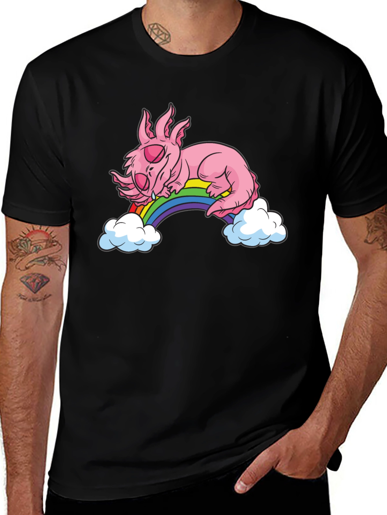 Variant 30 of Axolotl Rainbow Dream T-Shirt