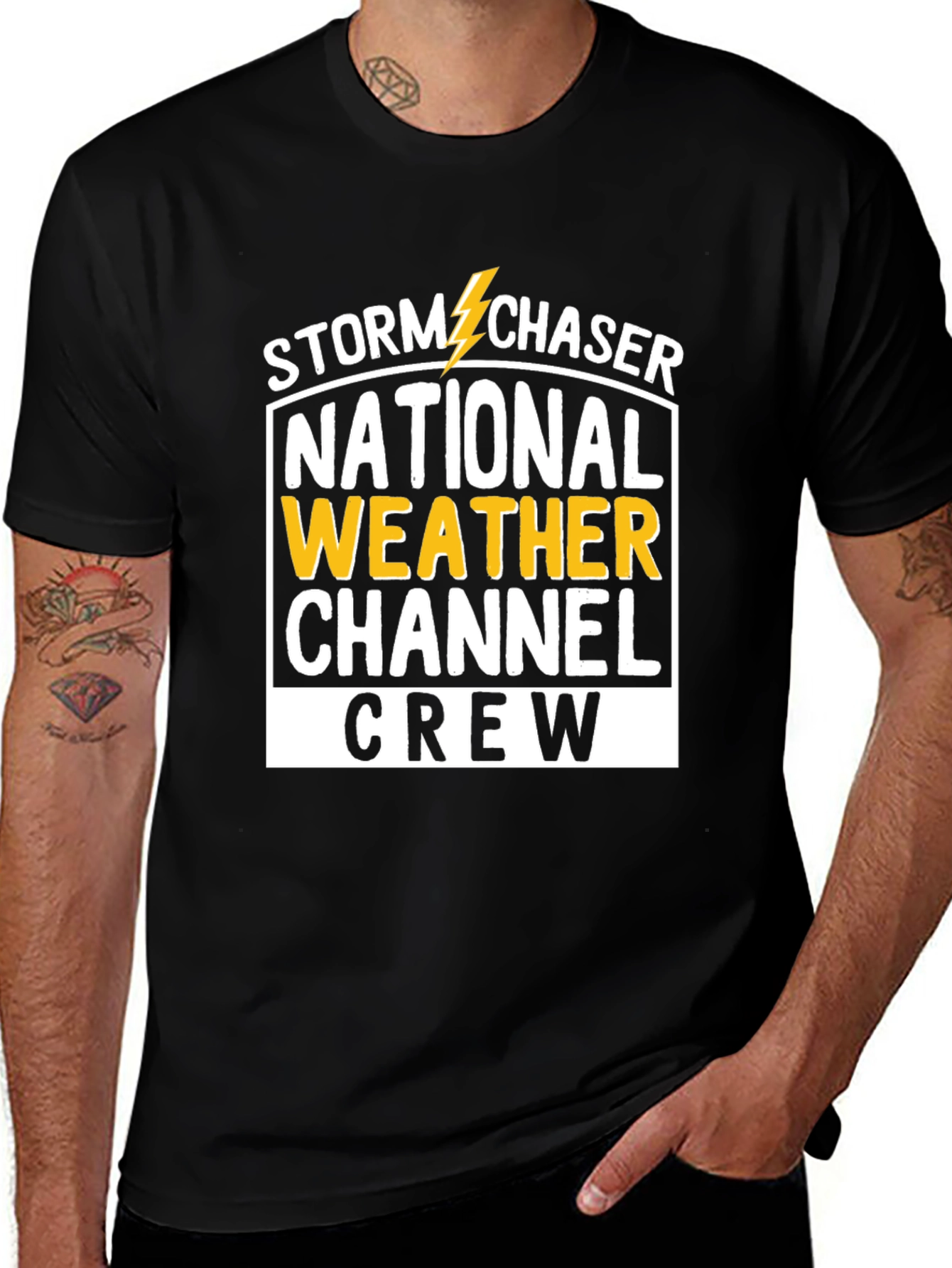 Variant 17 of Storm Chaser Weather Channel Crew T-Shirt