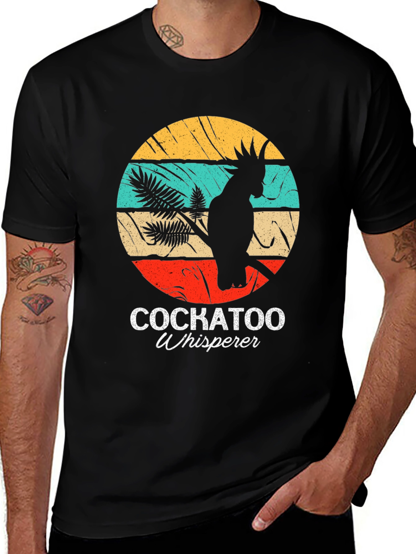 Variant 14 of Cockatoo Whisperer Graphic Tee