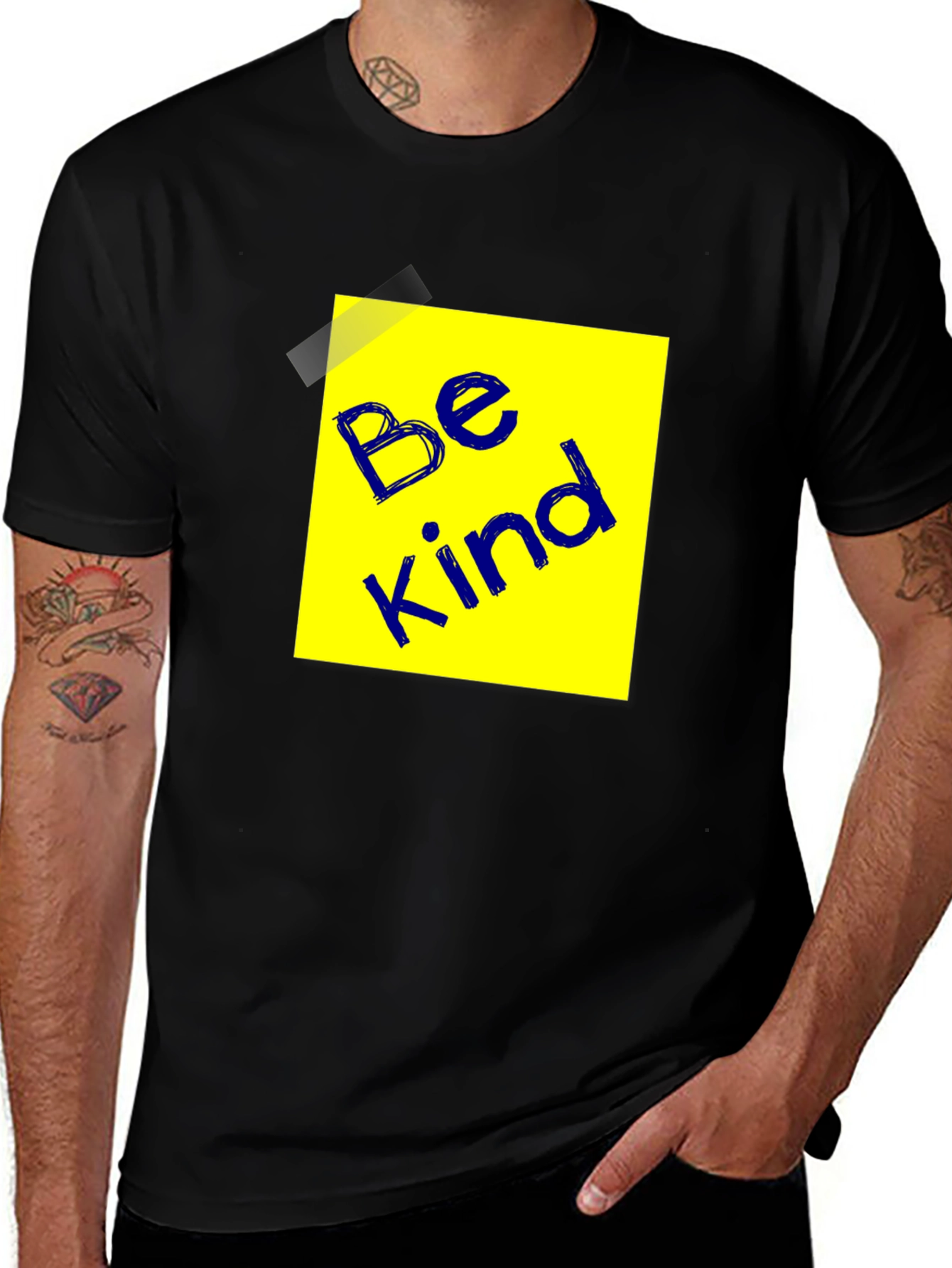 Variant 23 of Be Kind Graphic T-Shirt - Motivational Tee
