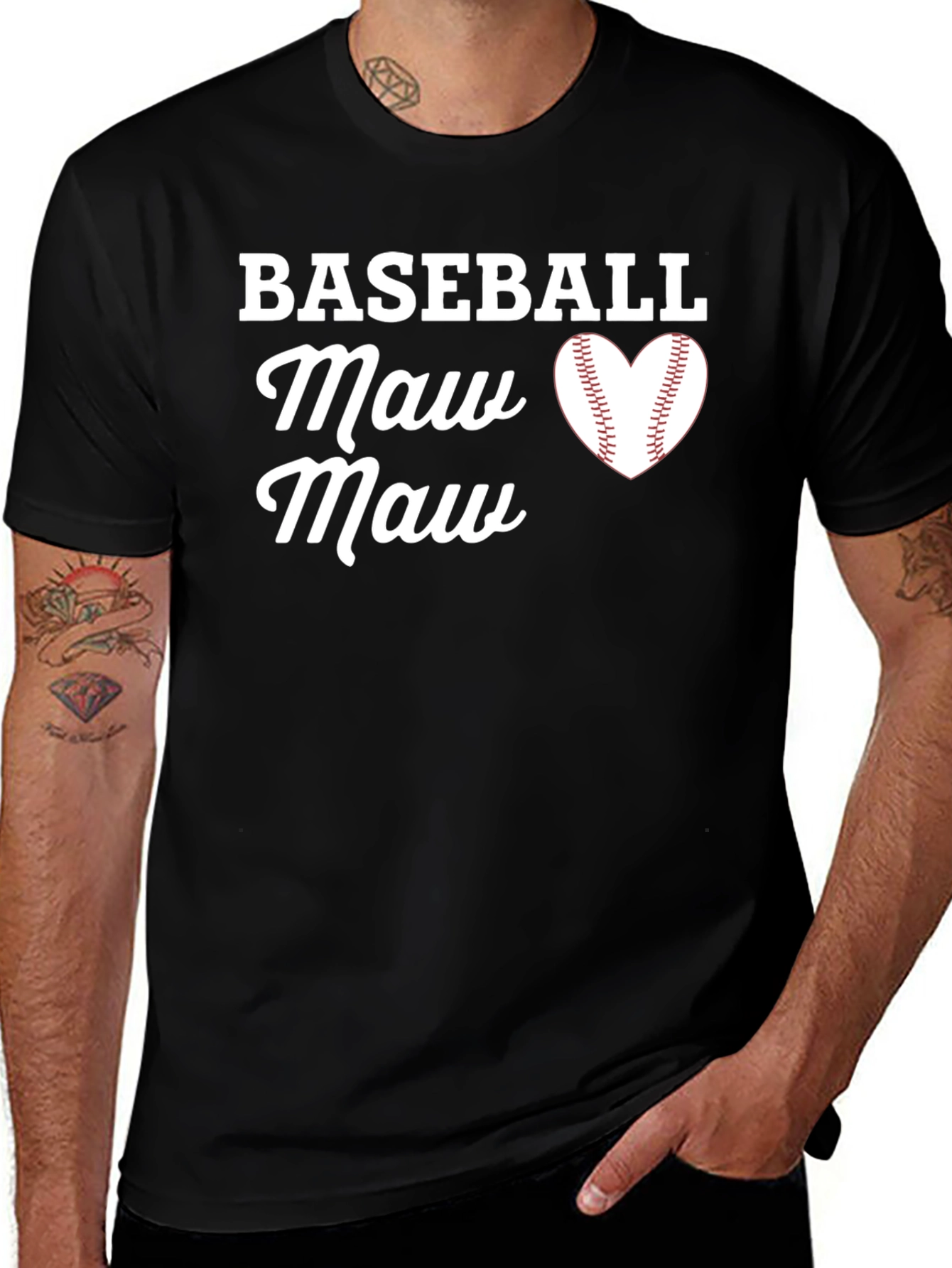Variant 16 of Baseball Maw Maw T-Shirt