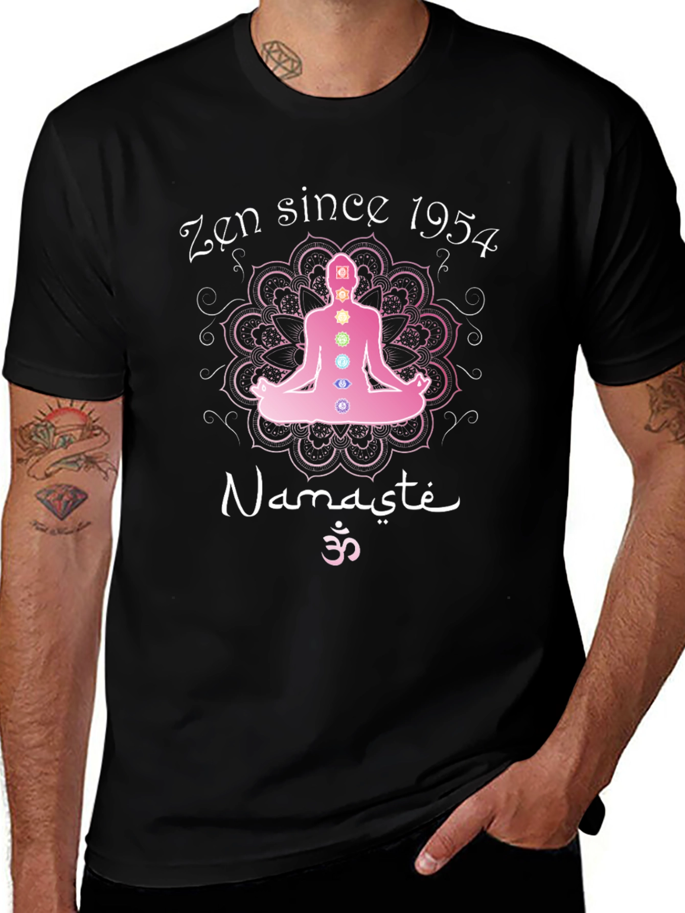 Variant 2 of Zen Since 1954 Namaste Meditation T-Shirt