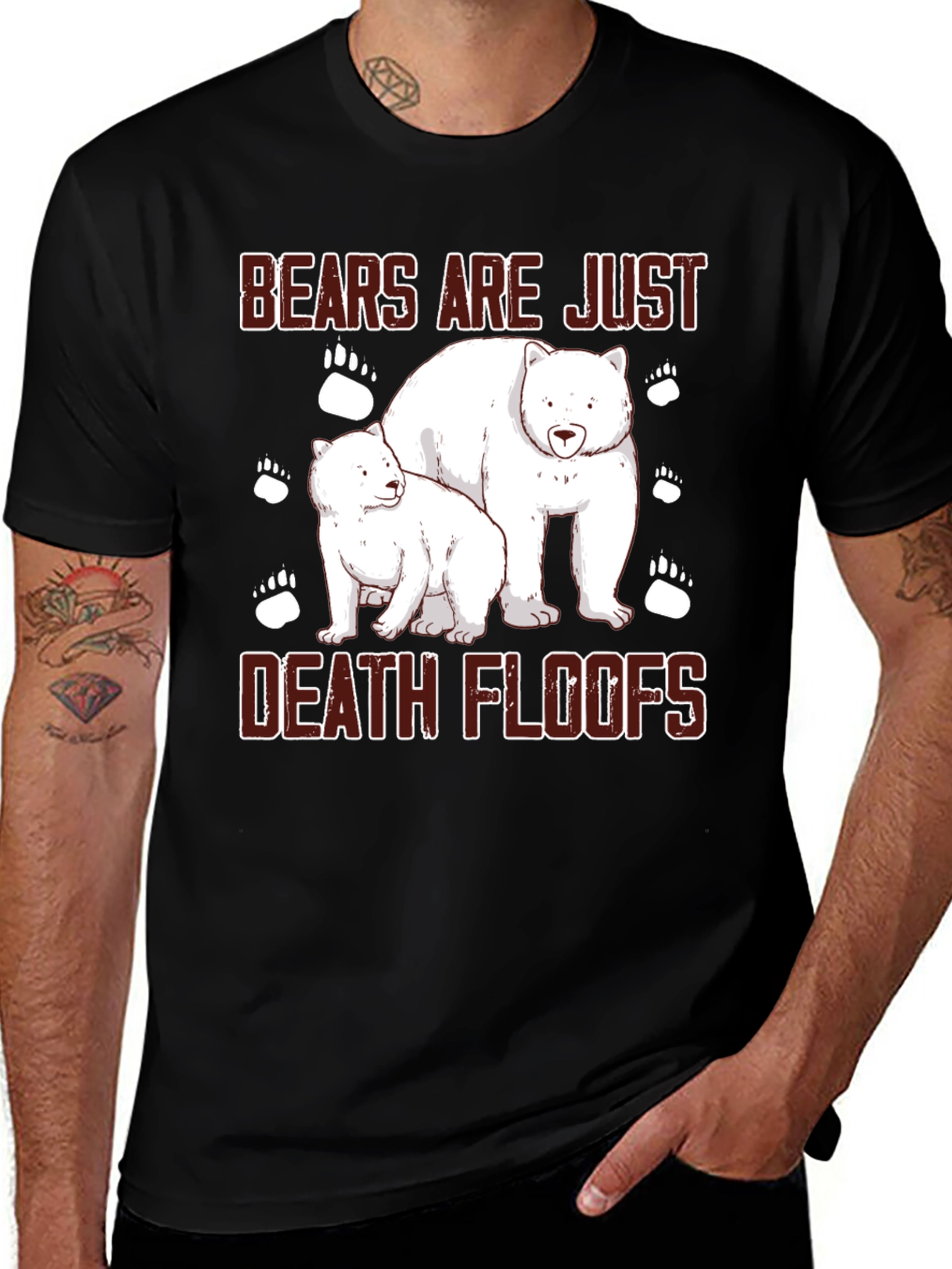 Variant 13 of Bears Are Just Death Floofs T-Shirt