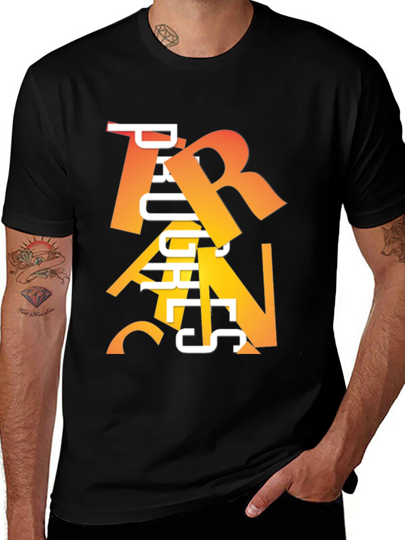 Variant 20 of Bold Graphic Tee - 'TRANS' Design