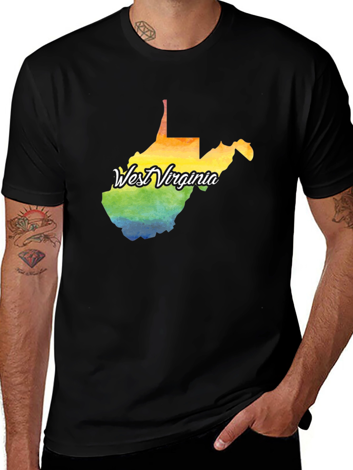 Variant 20 of West Virginia State Pride T-Shirt