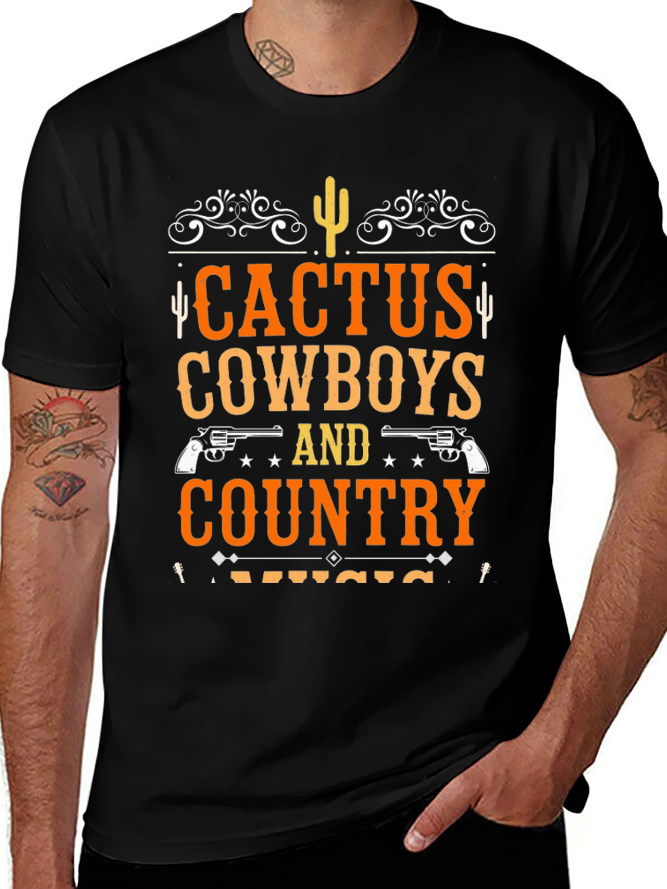 Variant 5 of Cactus Cowboys & Country Music T-Shirt