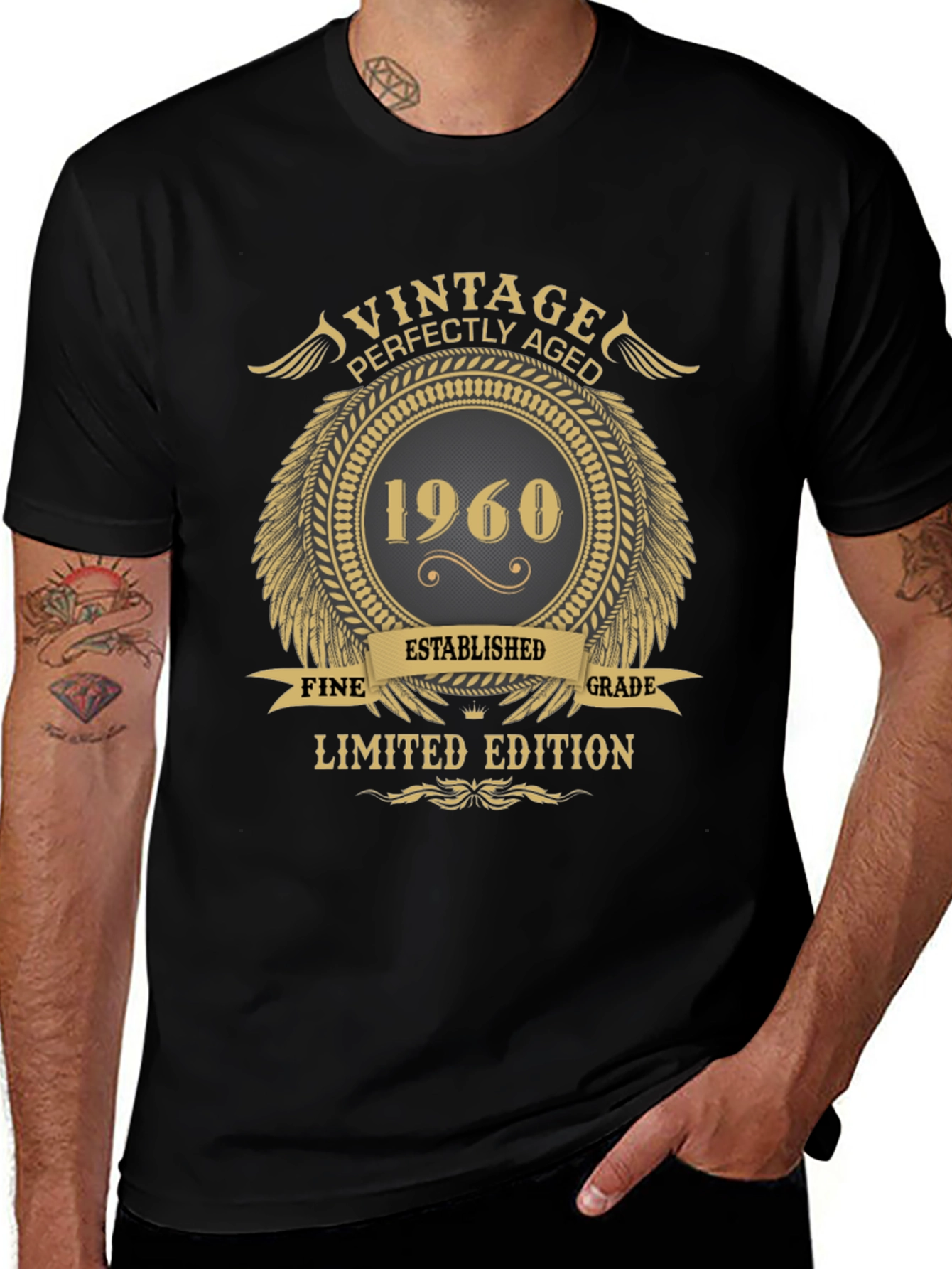Variant 12 of Vintage 1960 Limited Edition T-Shirt