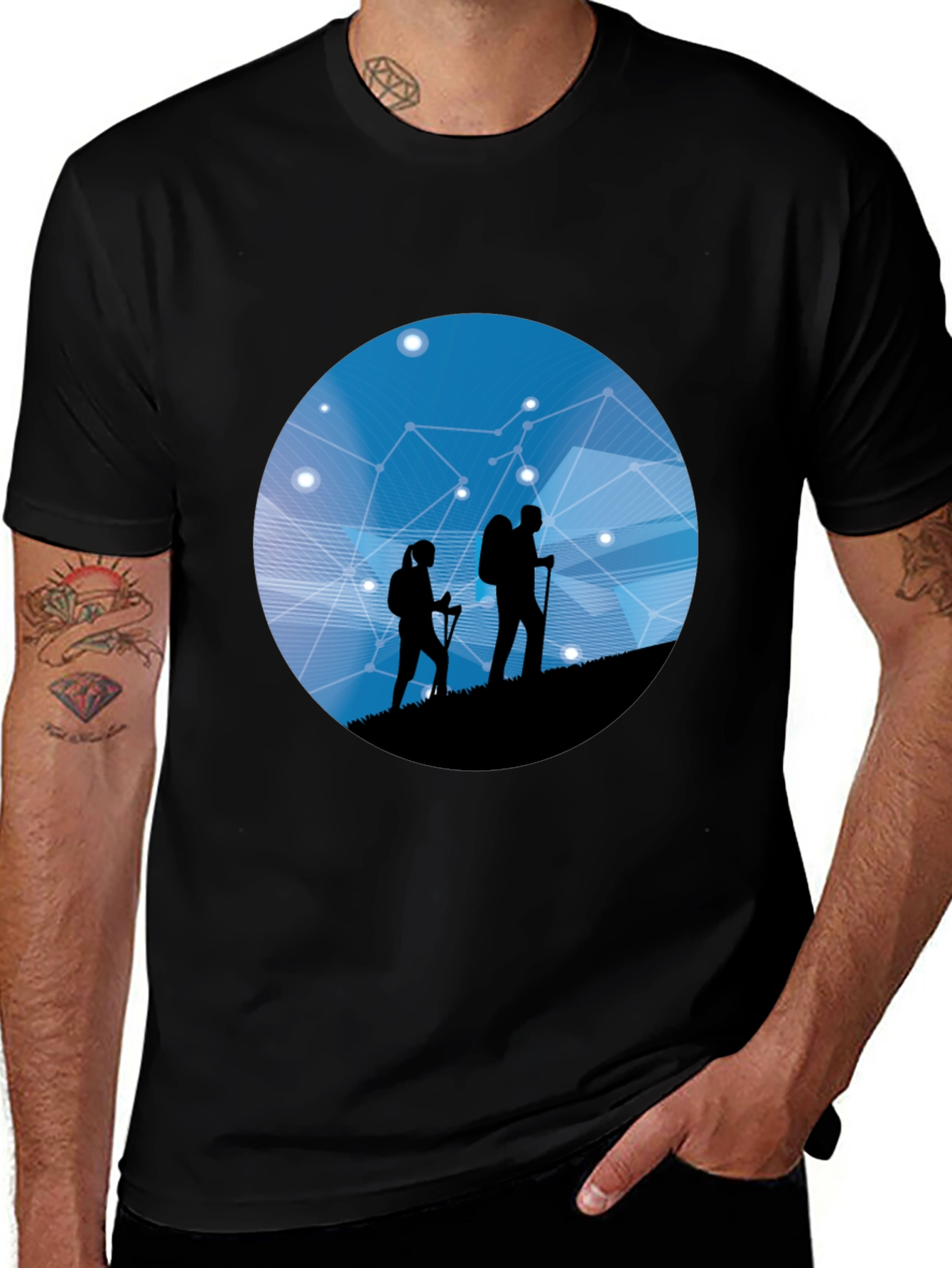 Variant 3 of Hiking Adventure Graphic T-Shirt