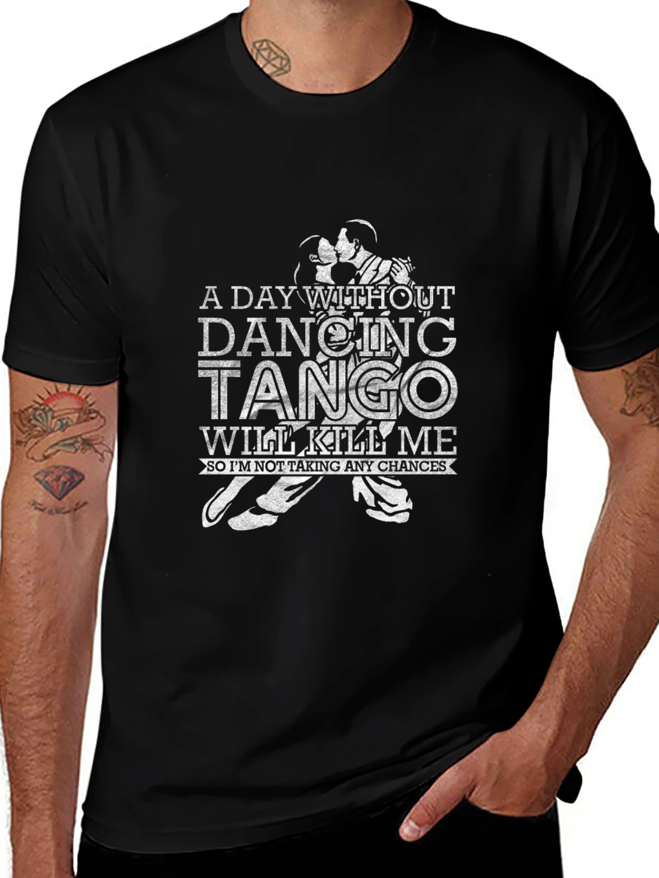 Variant 29 of Dancing Tango Graphic T-Shirt