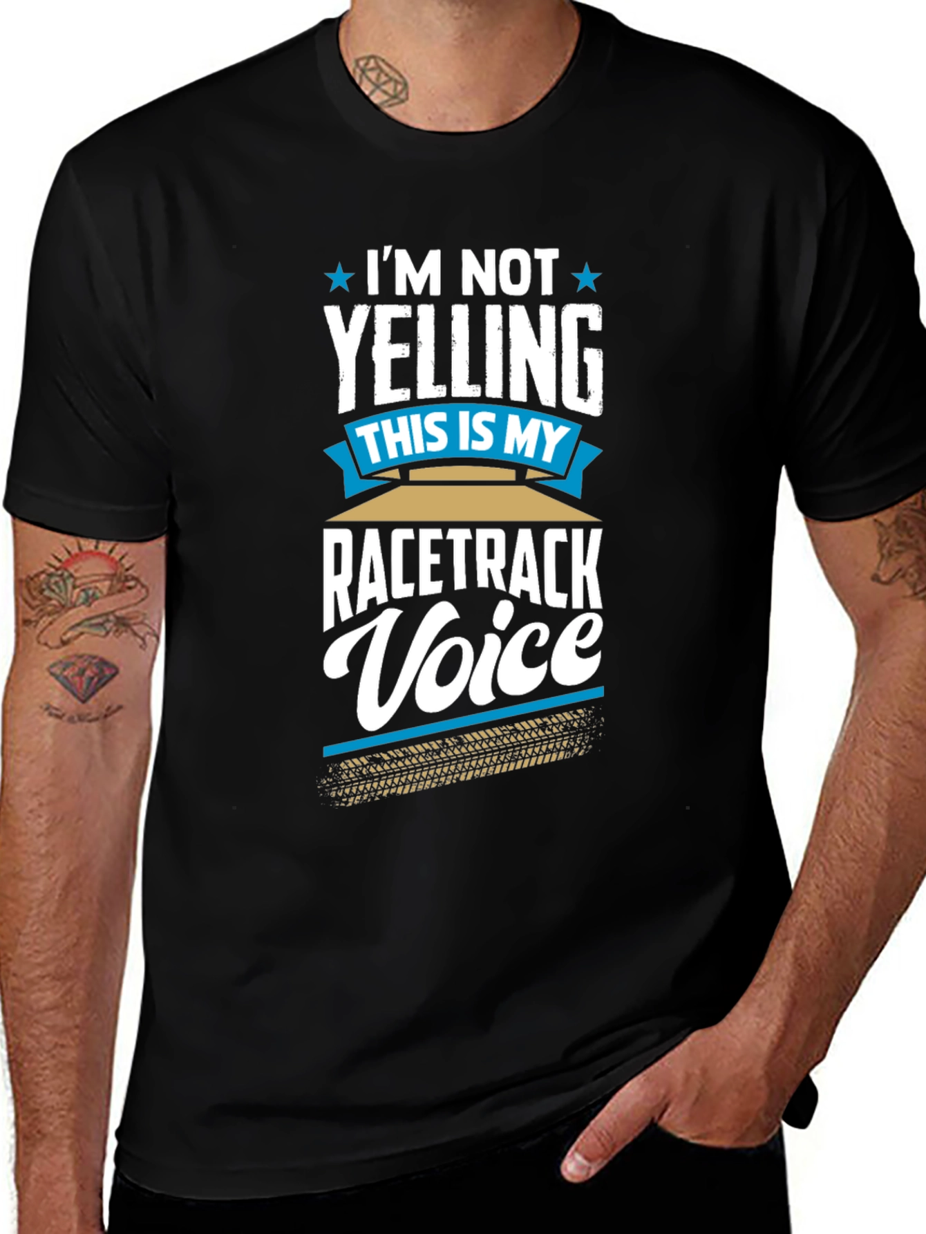 Racetrack Voice Graphic T-Shirt