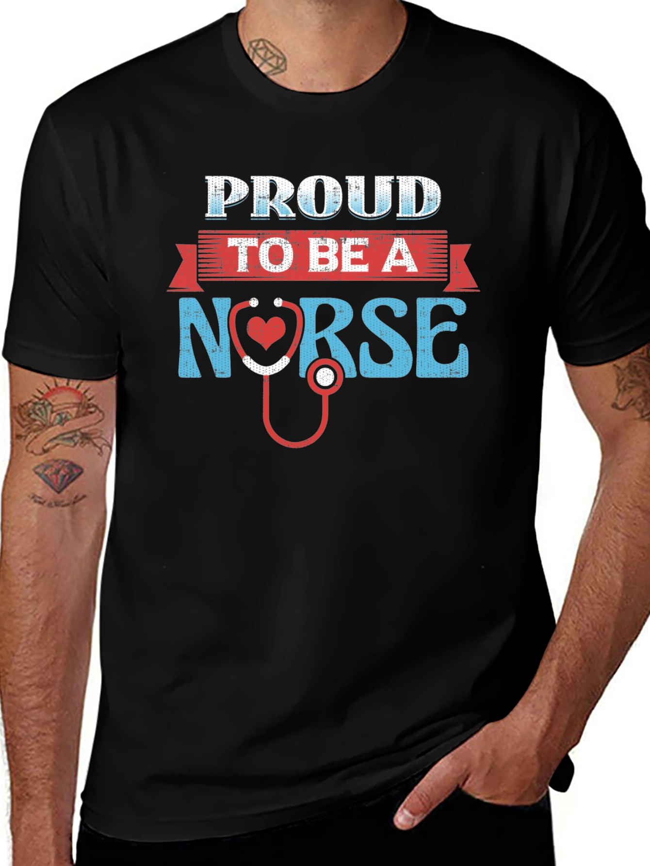 Variant 26 of Proud To Be A Nurse T-Shirt