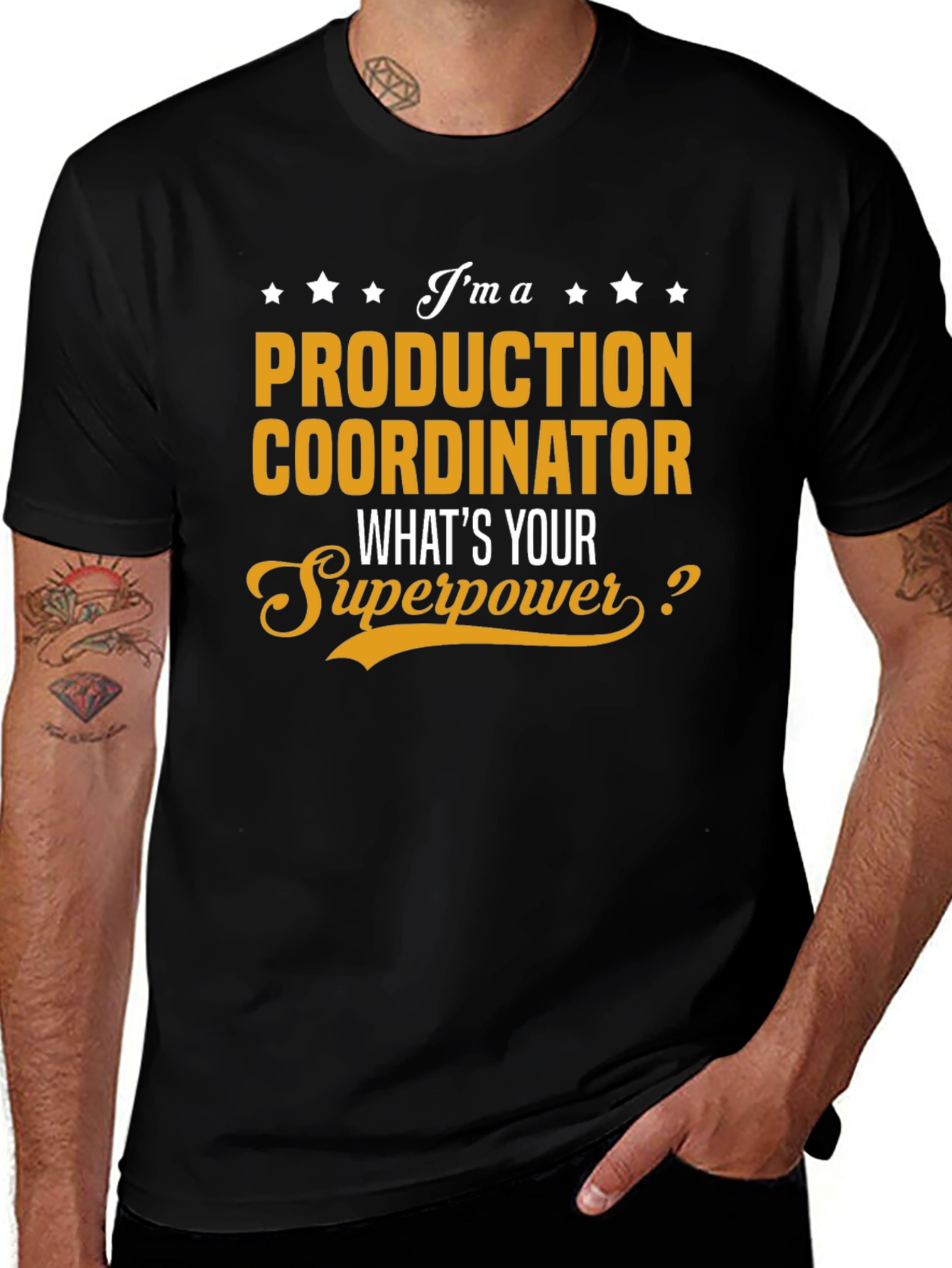 Variant 30 of Production Coordinator Superpower T-Shirt