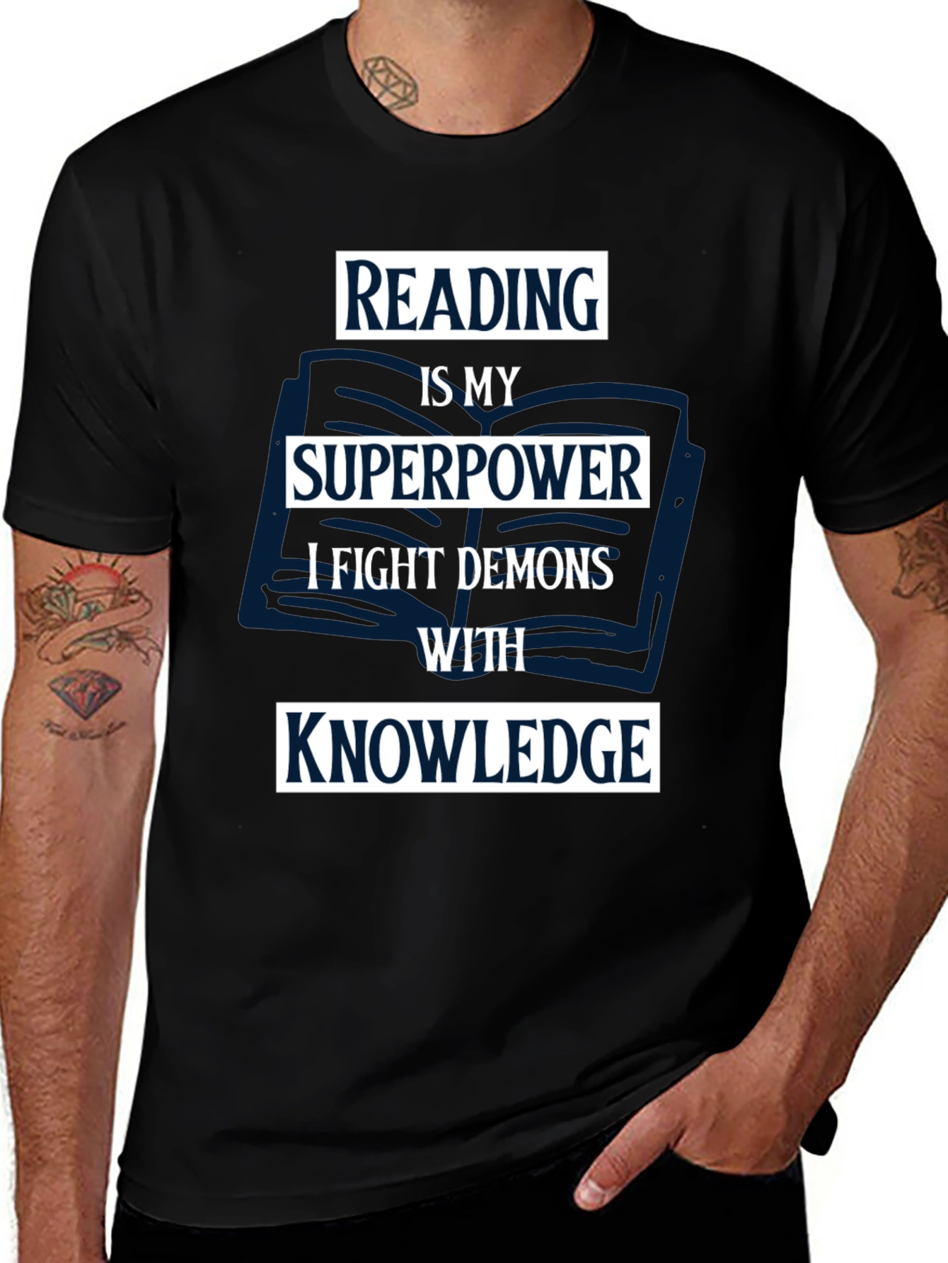 Variant 9 of Reading is My Superpower T-Shirt