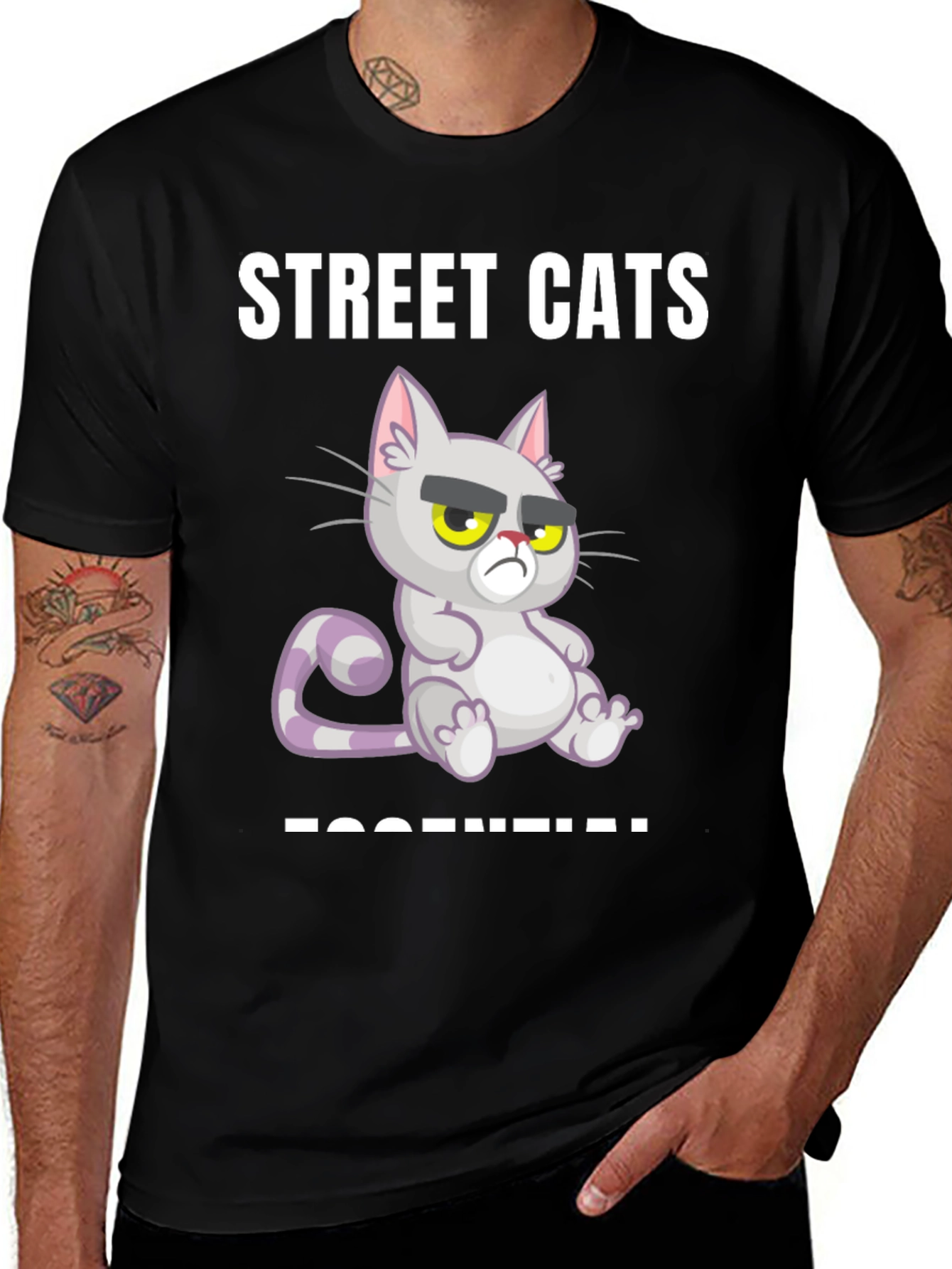 Variant 24 of Street Cats Essential Graphic T-Shirt