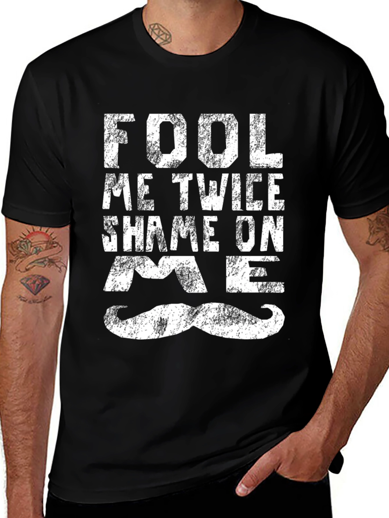 Variant 24 of Fool Me Twice Graphic Tee
