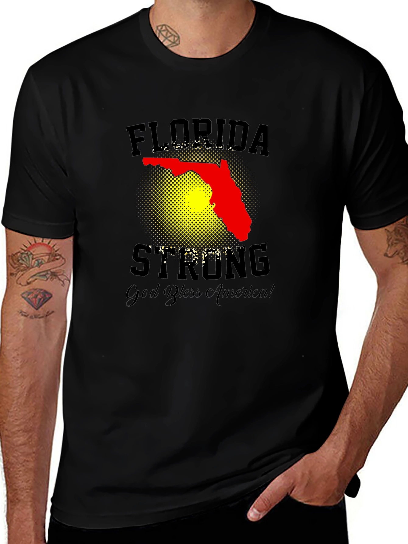 Florida Strong T-Shirt - God Bless America