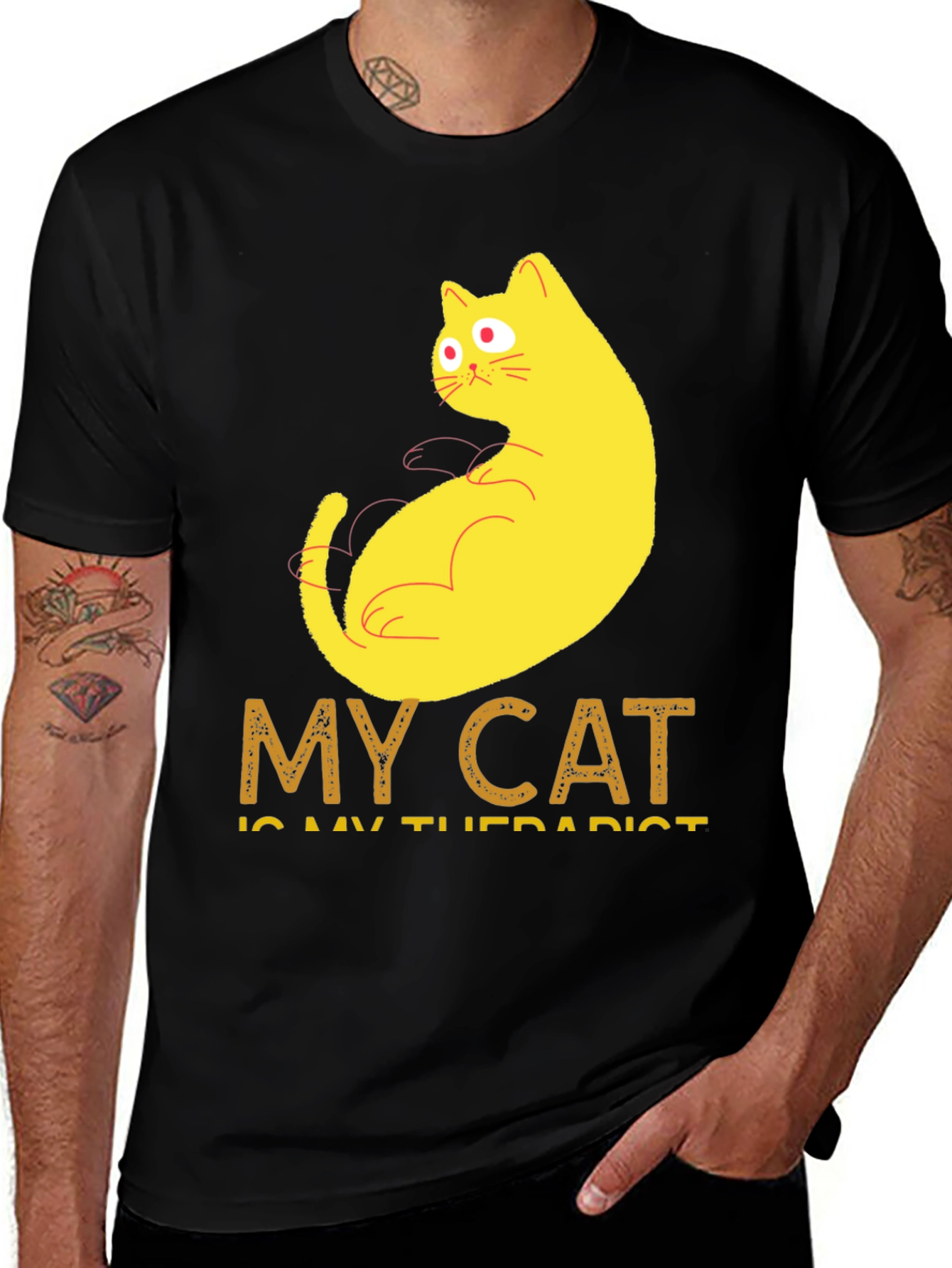 Variant 23 of My Cat is My Therapist T-Shirt
