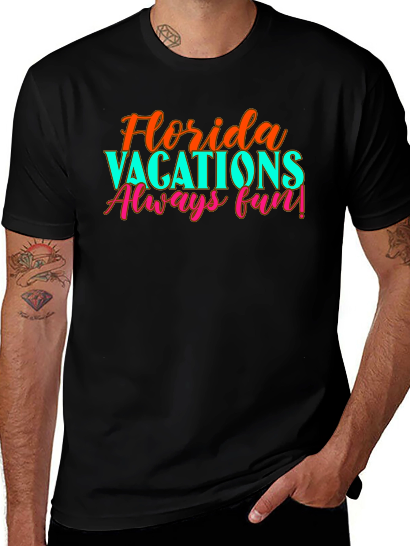Florida Vacations Always Fun Graphic Tee
