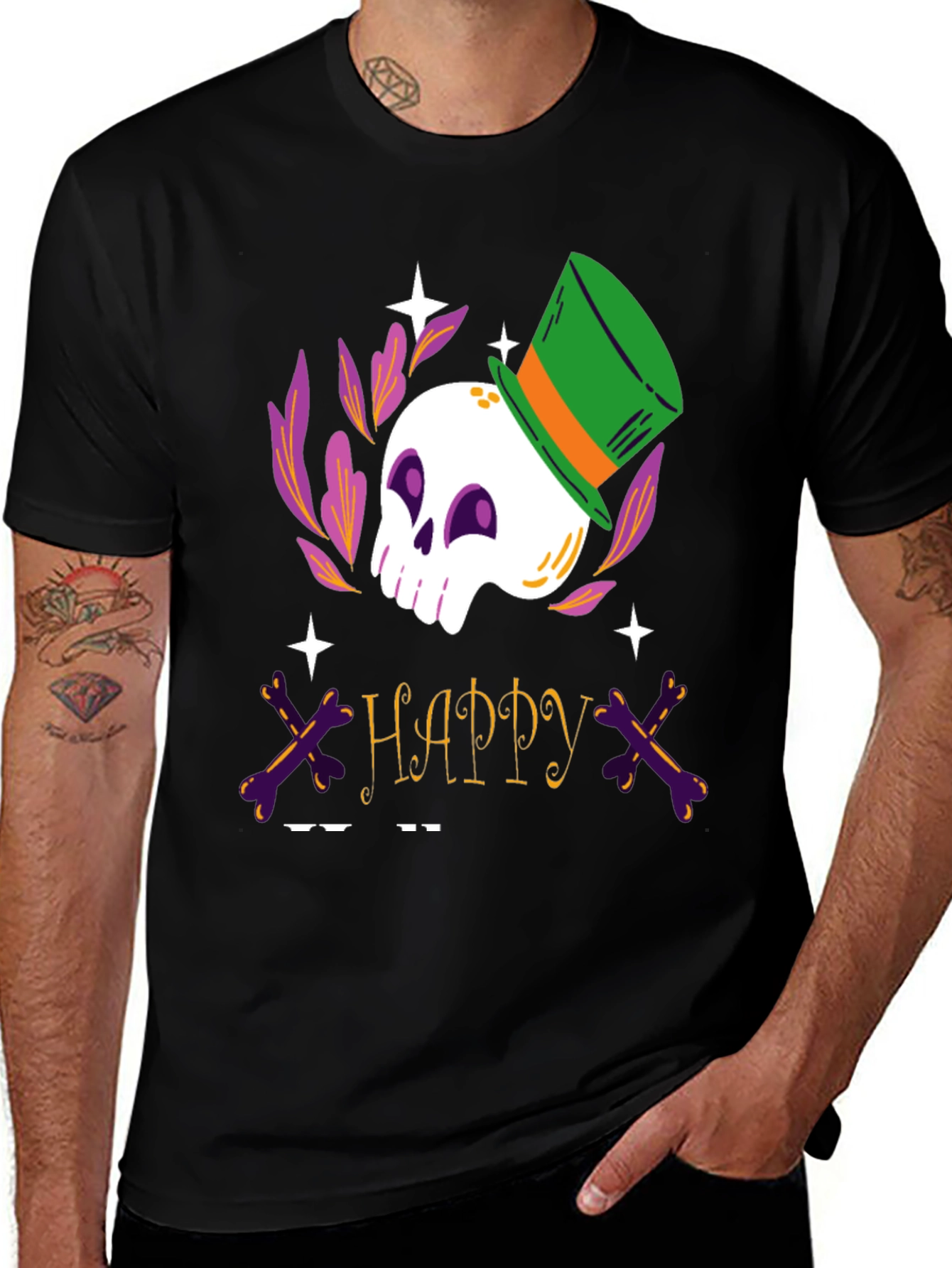Happy Voodoo Skull T-Shirt