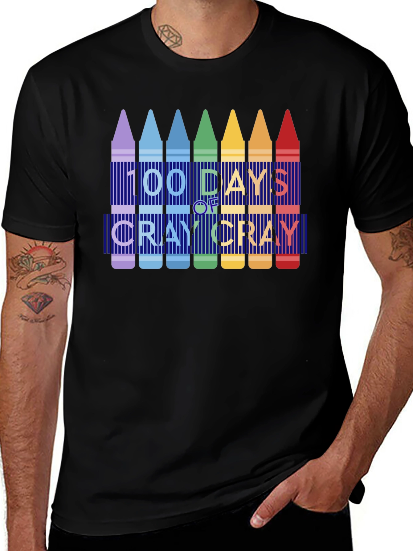 Variant 9 of 100 Days of Cray Cray T-Shirt