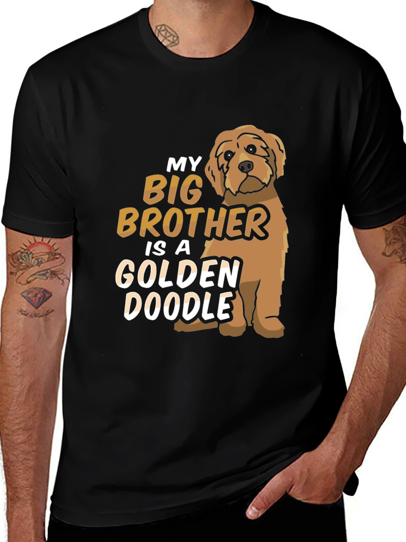 My Big Brother is a Golden Doodle T-Shirt